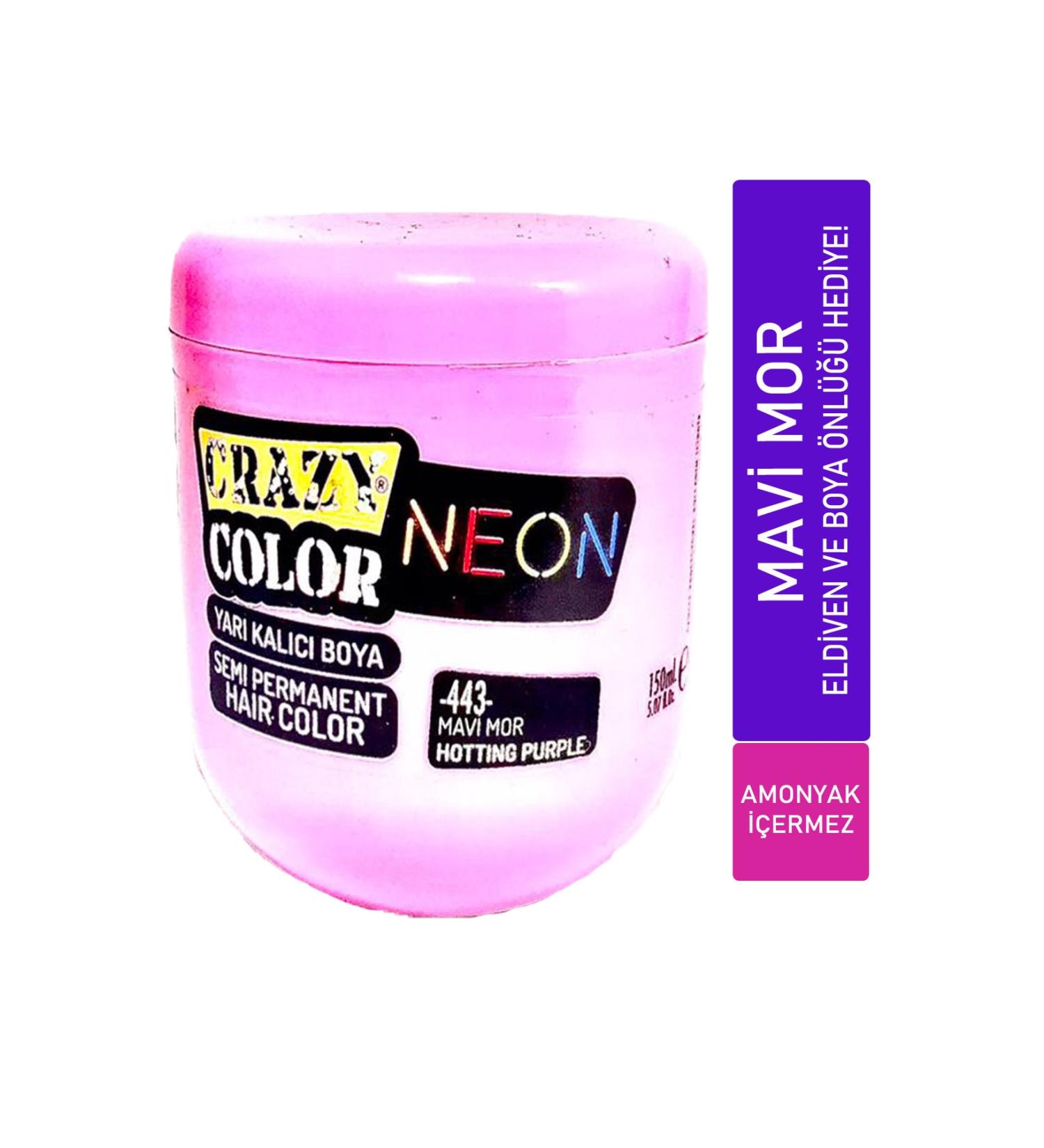Crazy Color Hair Dye Neon Blue Purple Neon1006