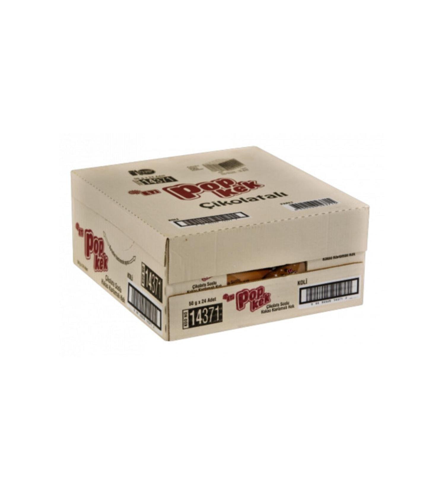 Eti Popkek Cocoa Cake 24 Piece Package