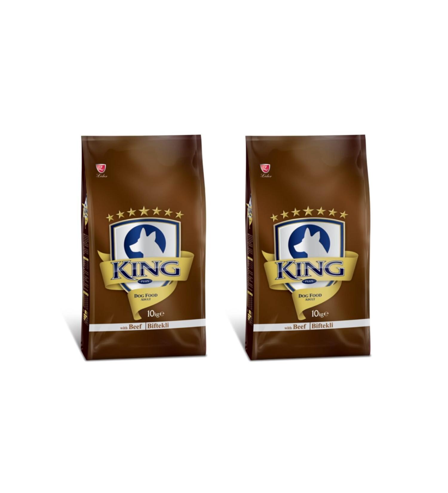 King Steak Dog Food 10 kg X 2 Pieces 20 kg