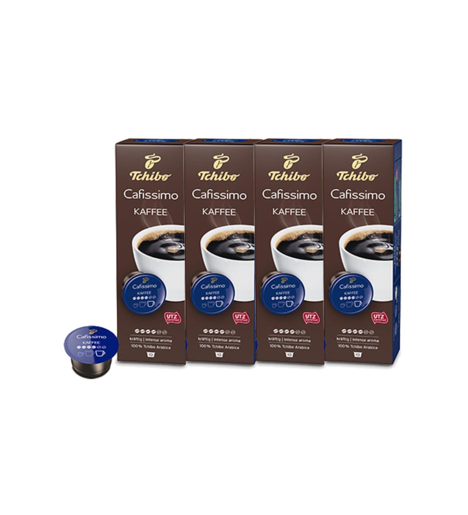 Tchibo Cafissimo Coffee Intense Flavored Capsule Coffee 10 Pack 4 Pieces 40 Capsules