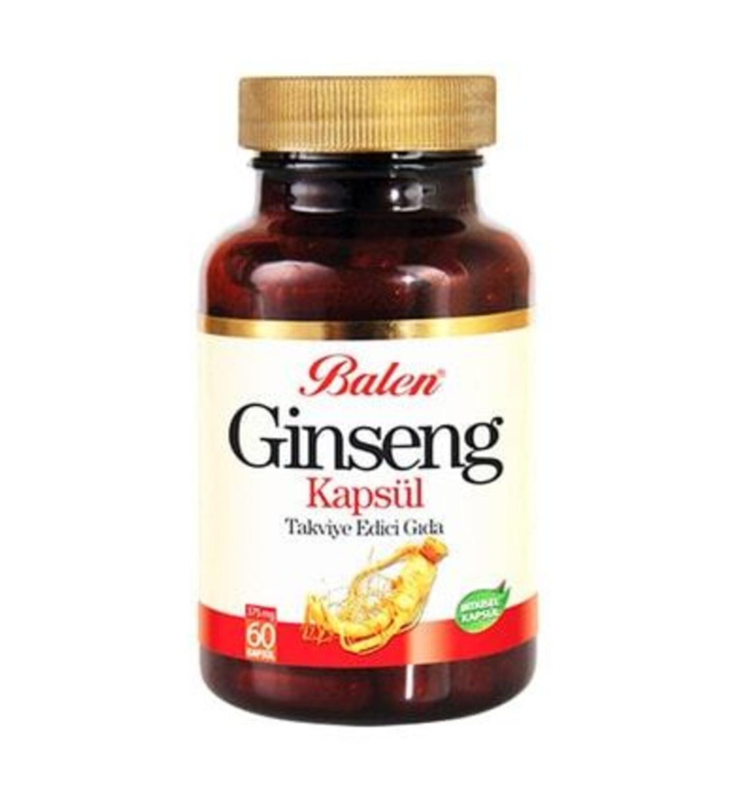 Balen Ginseng 375 Mg 60 Capsules