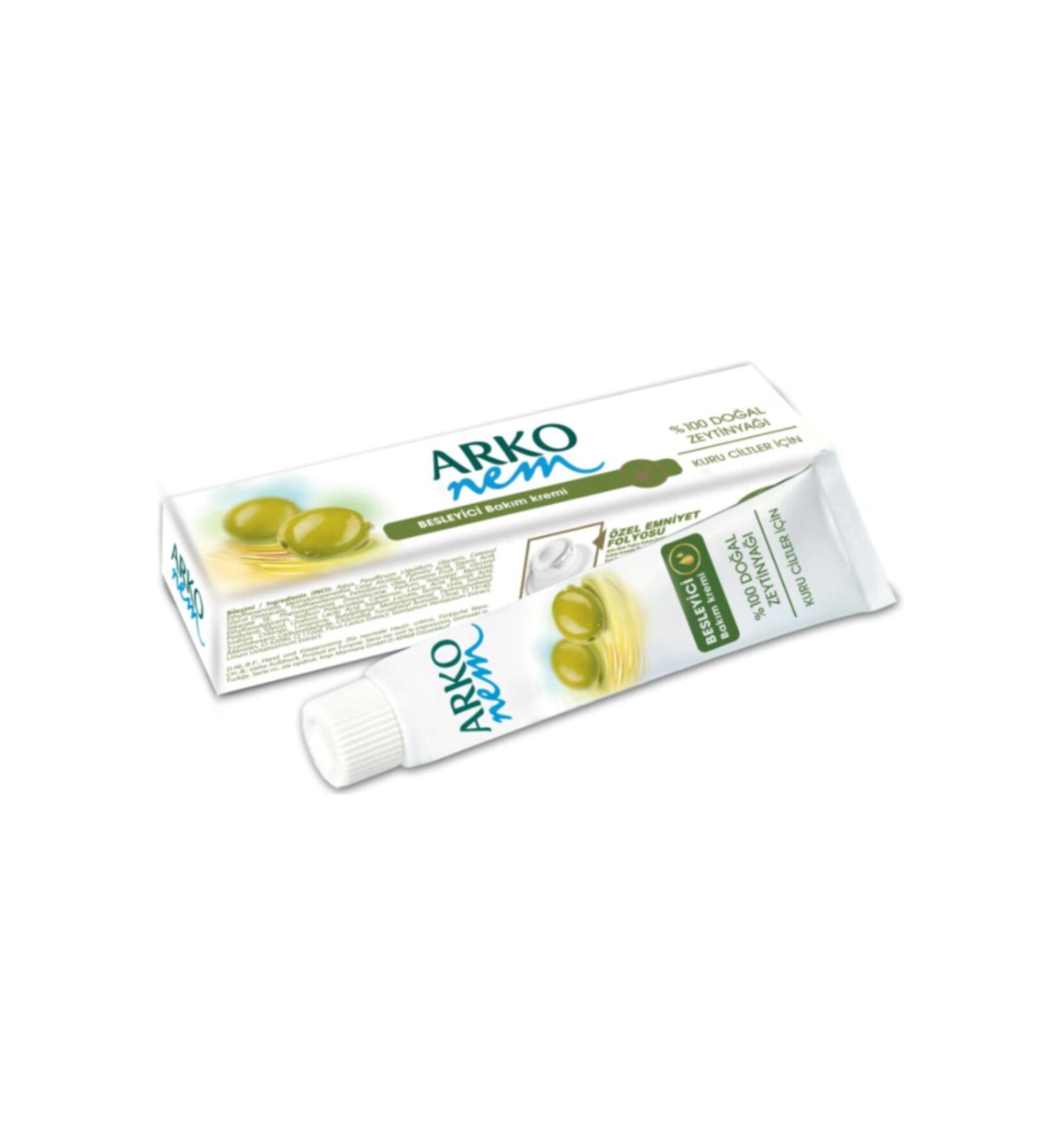 Arko Nem Olive Oil Natural Care Cream 20 Cc