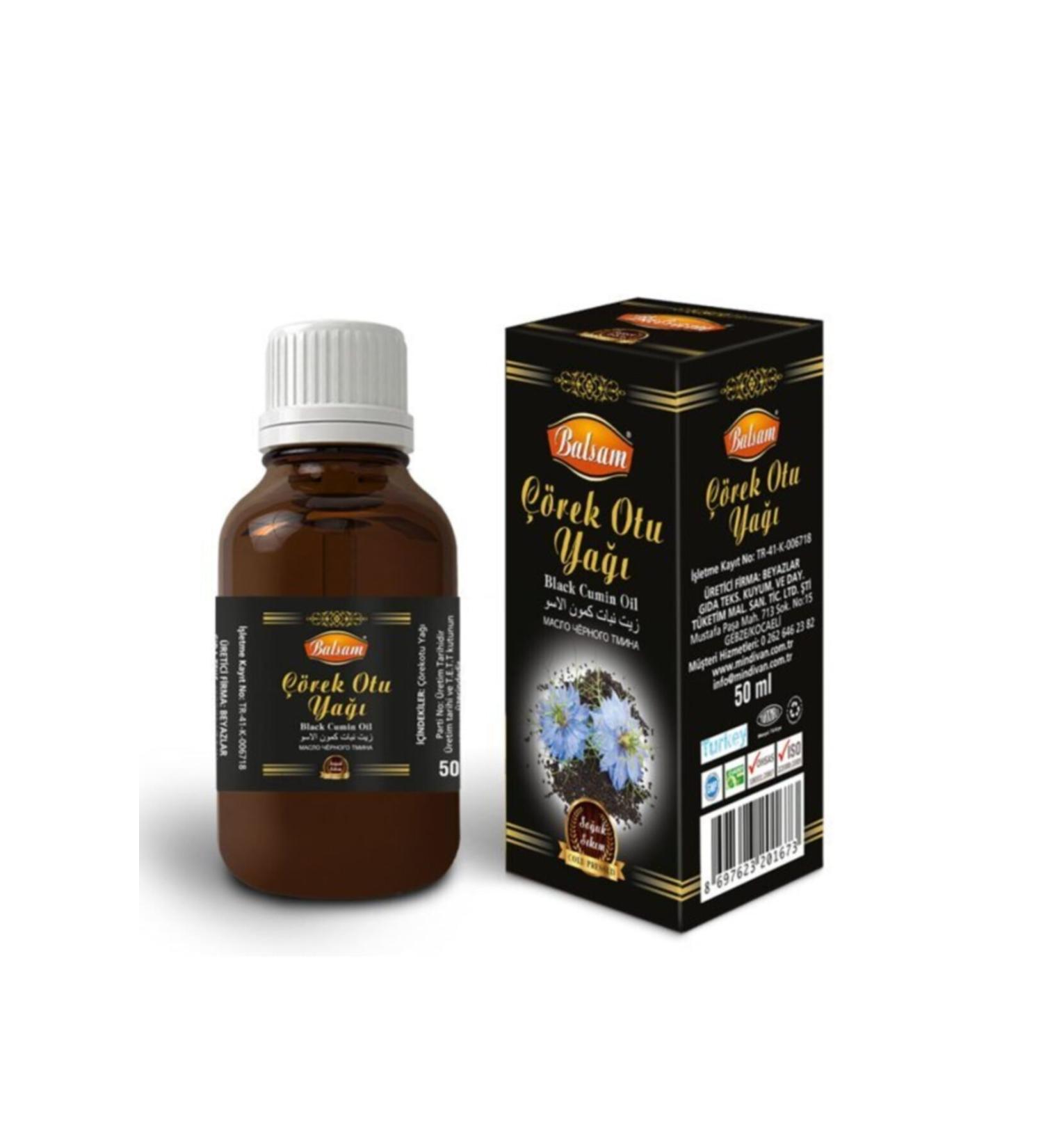 Mindivan Black Cumin Oil Fixed 50 Cc (2 Pieces)