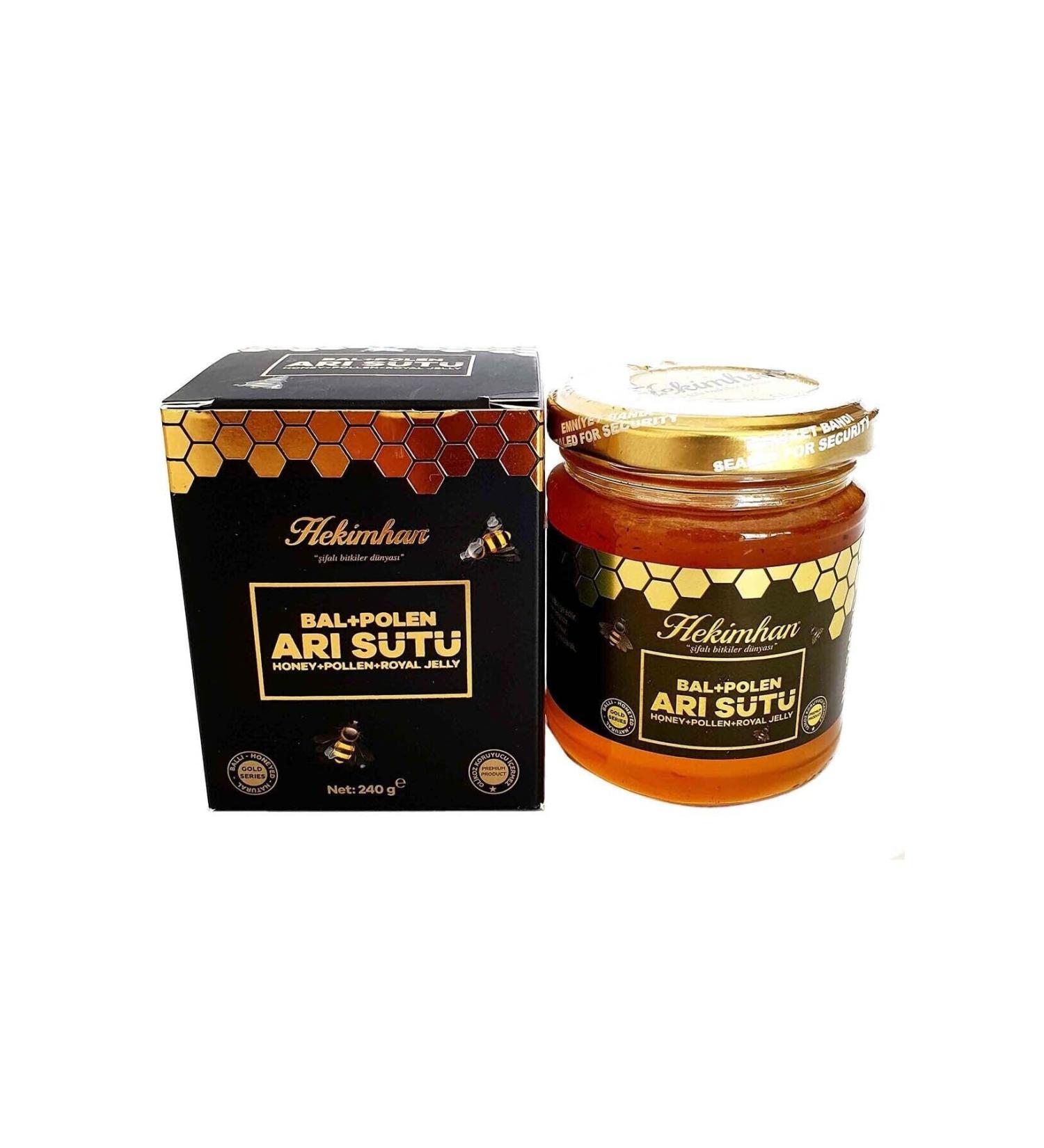 Hekimhan Honey Pollen Royal Jelly 240 gr