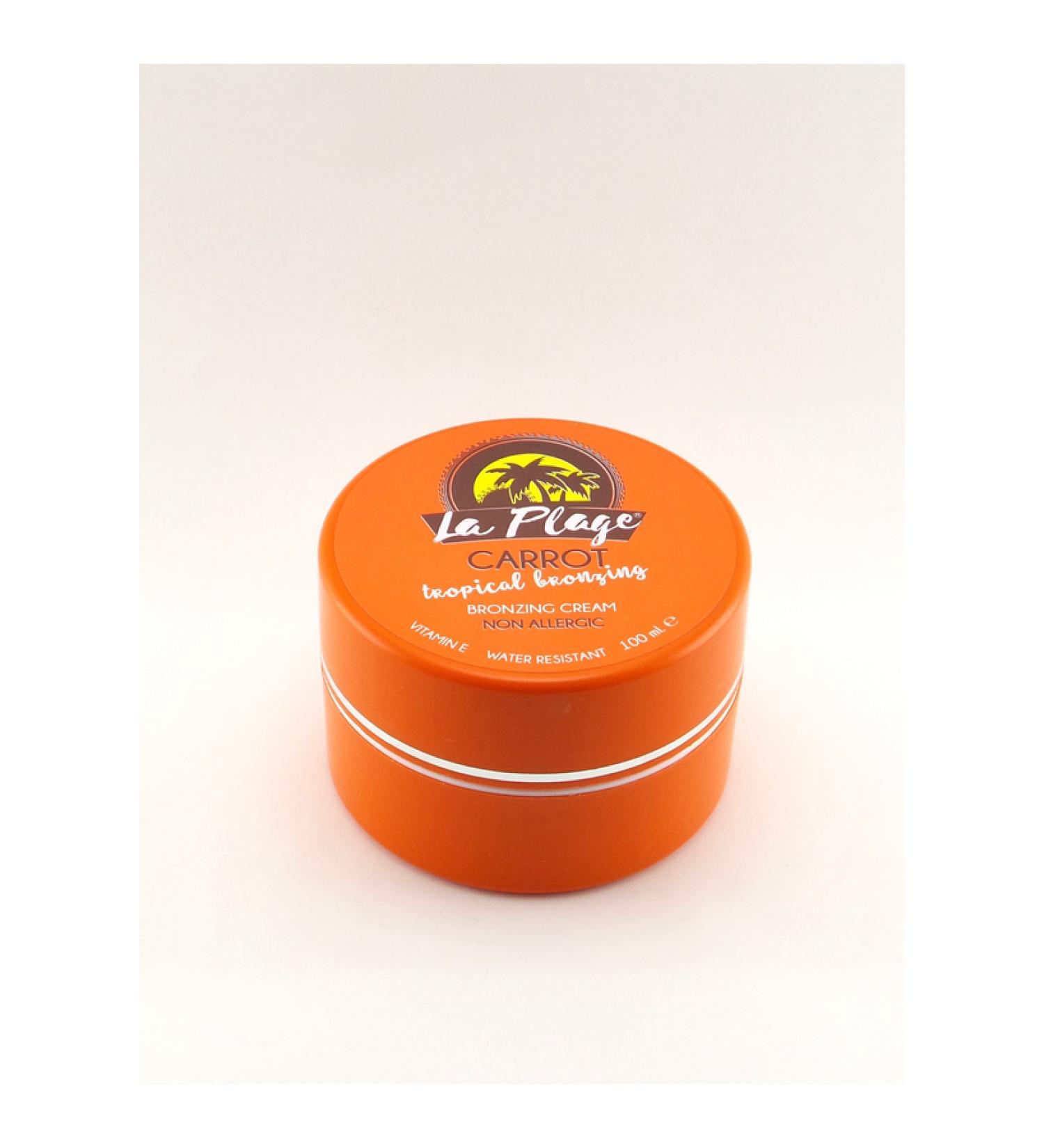 La Plage 100ml Carrot Bronzing Cream