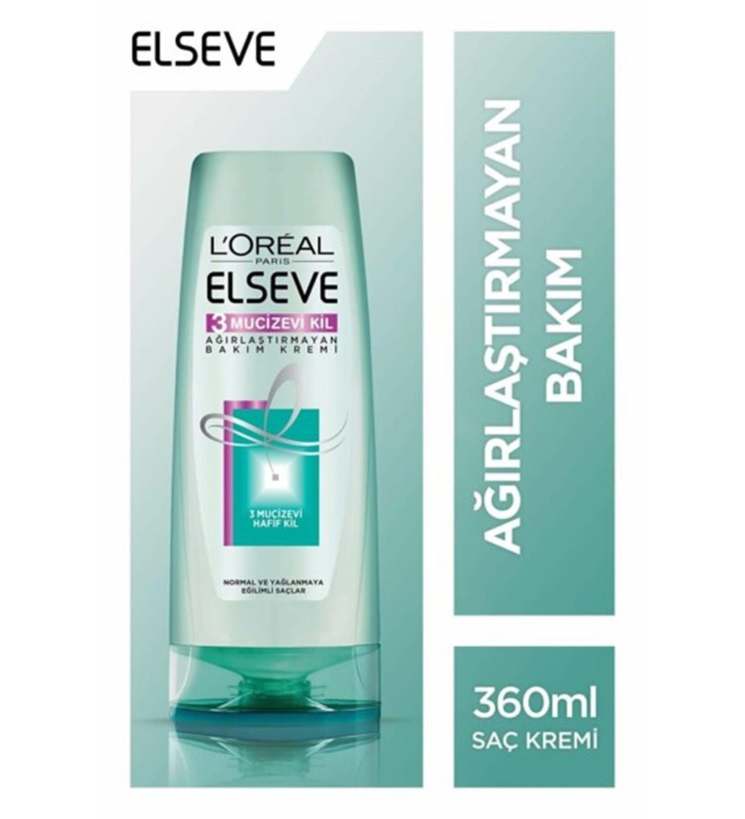 Elseve 3 Miraculous Clay Care Cream 360 Ml 3600523503766