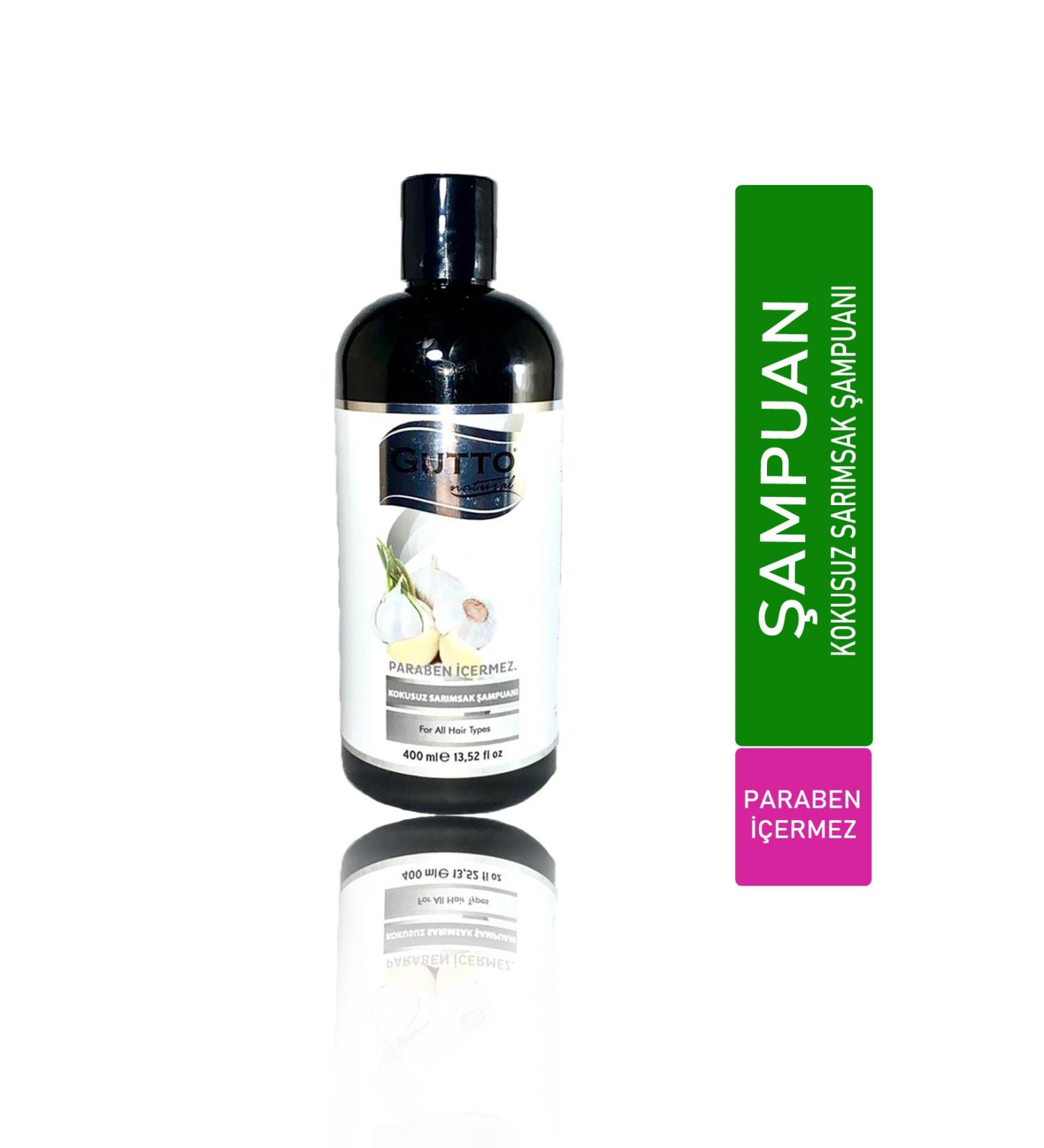 Gutto Unscented Garlic Care Shampoo 400ml. Samdepa3115