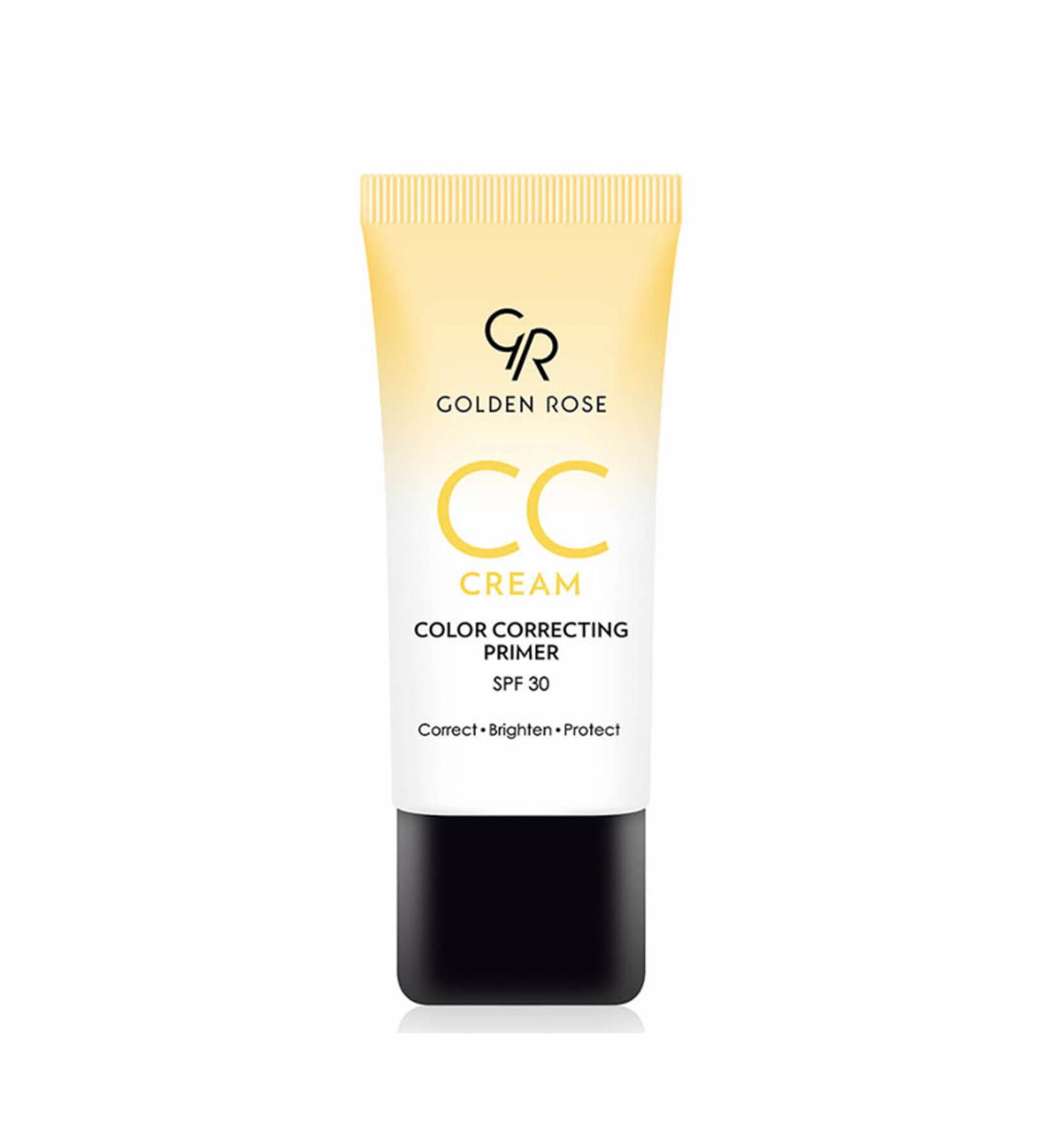 Golden Rose CC Yellow Concealer Base - Color Correcting Primer Yellow 8691190121372