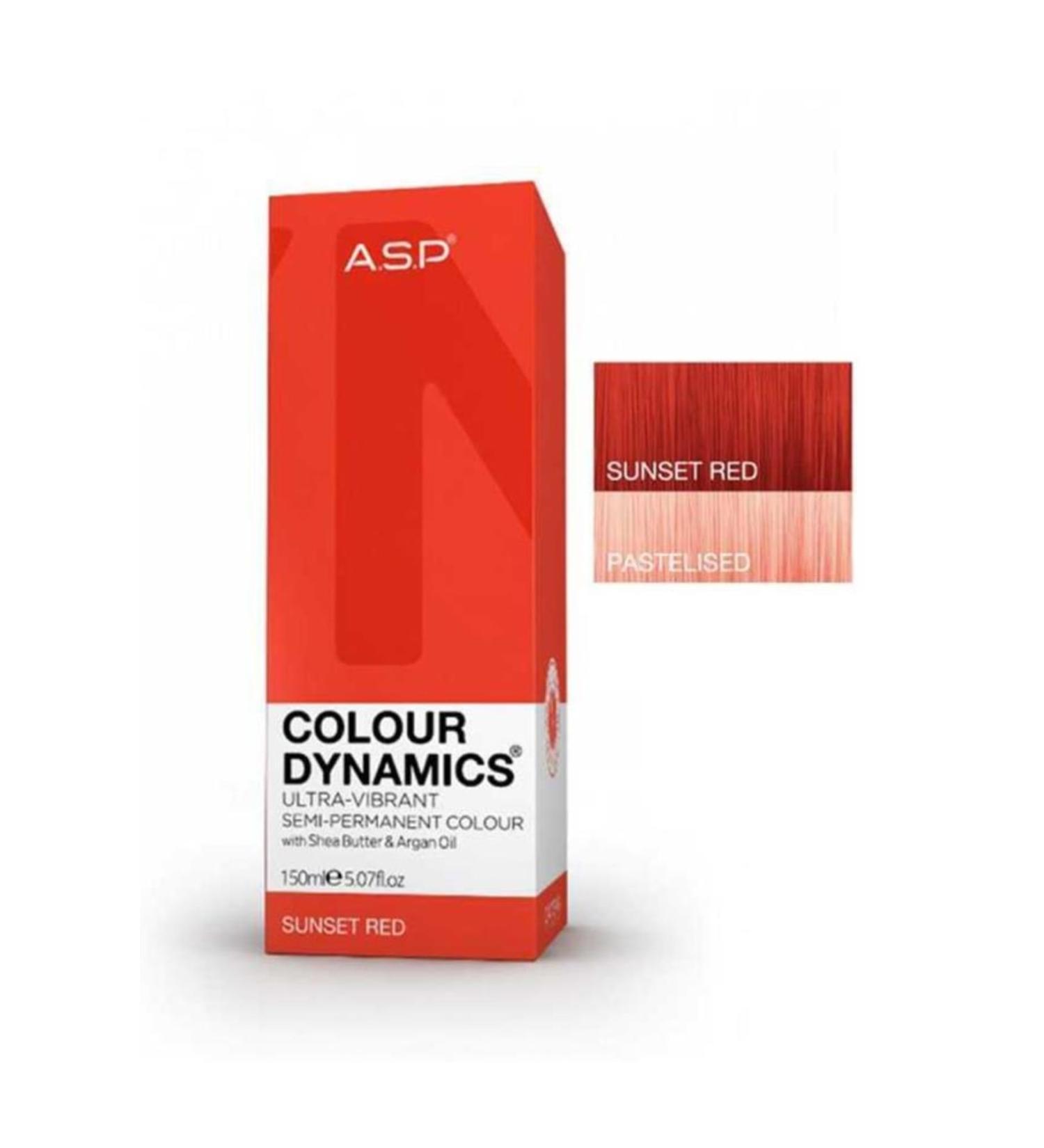 Affinage Asp Sunset Red Semi Permanent Hair Dye 150 Ml