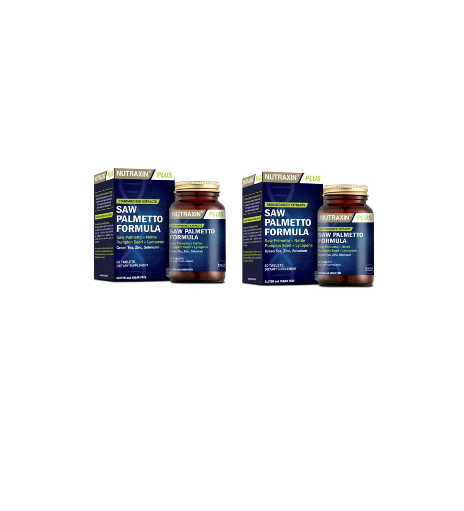 Nutraxin Saw Palmetto Formula 60 Tablets