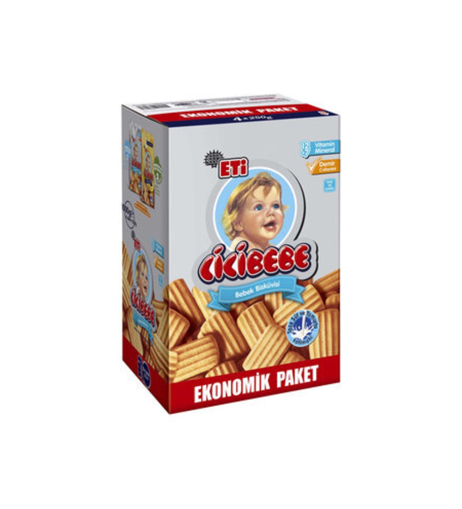 Eti Cicibebe Biscuit 1000 G 5 * Pieces