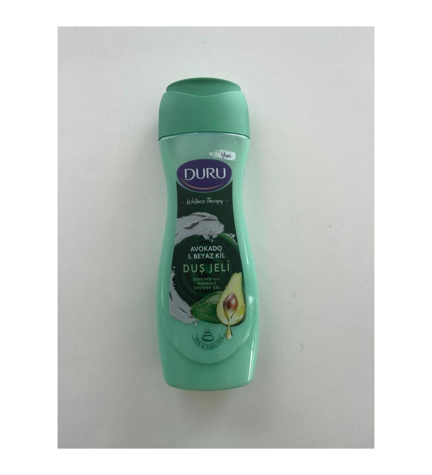 Duru Shower Gel Avocado White Clay 450 Ml