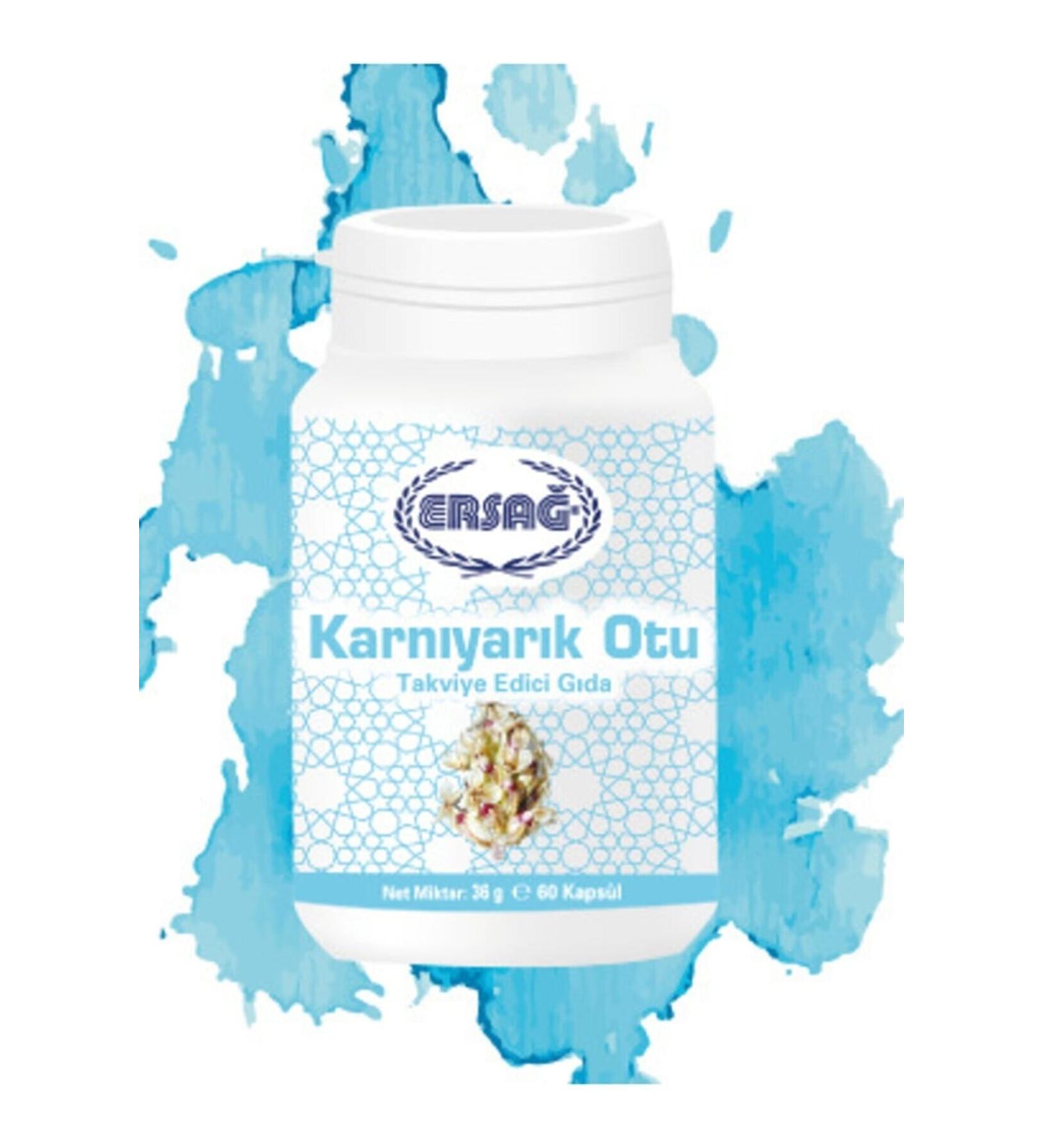 Ersa Stuffed Wheat Herb (Food Supplement) 60 Capsules 2007-3