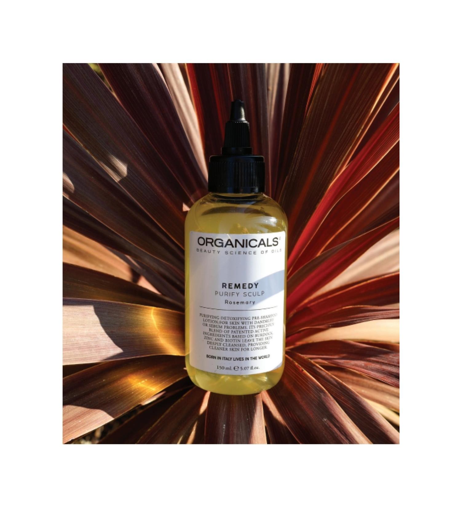 Organicals Pur fy Sculp - Pre-Shampoo for Dandruff and Hair Prone to Falling 150 Ml - Cruelty Free