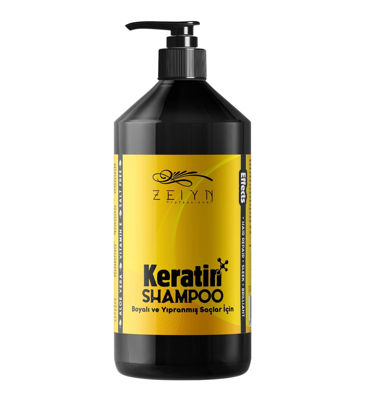 Zeiyn Professional Keratin Shampoo for Dry Damaged and Dyed Hair