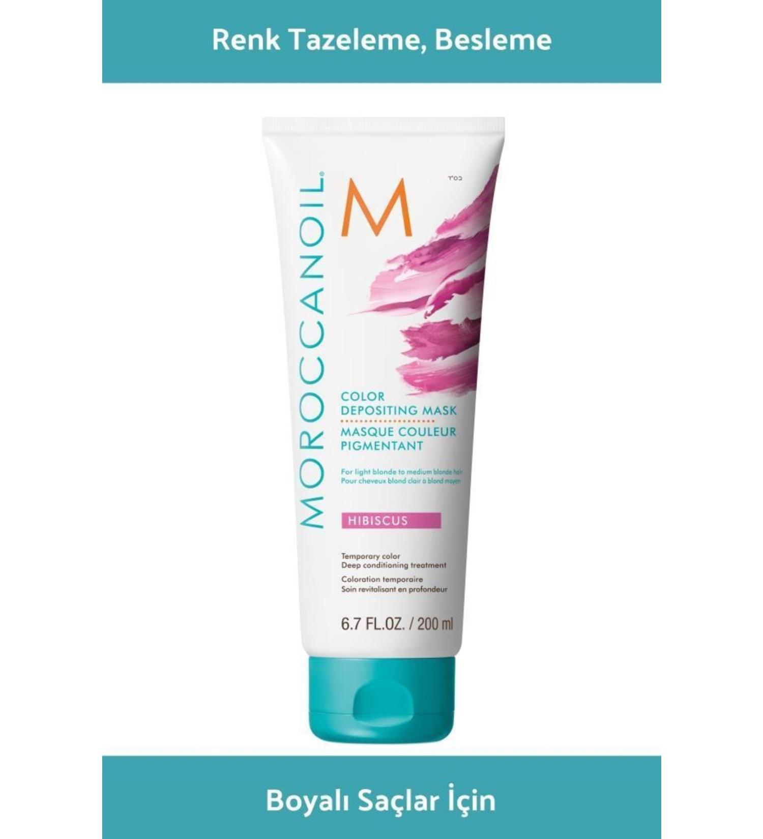 Moroccanoil Moroccan Miracle -Color Deposit Mask Hibiscus 200ml