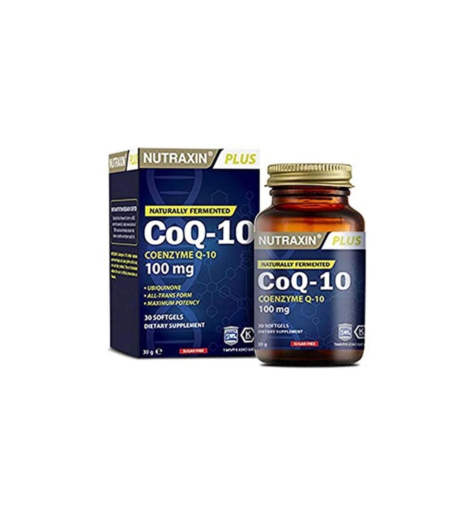 Nutraxin Coenzyme Q10 Tablet 1 Pack 1 X 30 Capseln - Buy Online on GoSupps.com