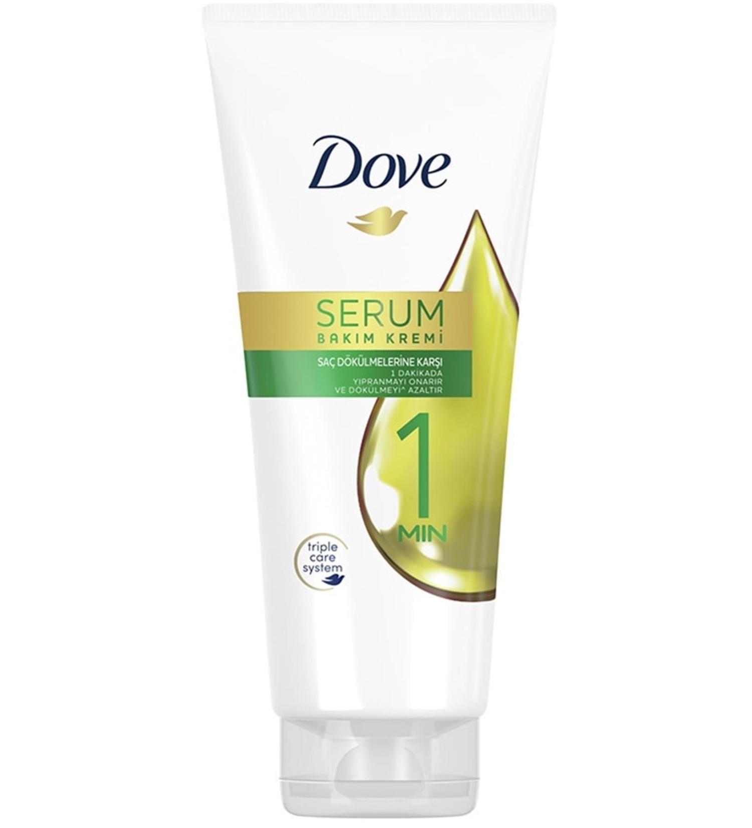 Dove Anti Hair Loss 1min Super Hair Care Cream 170ml 1 Pack (1 X 170 Ml)