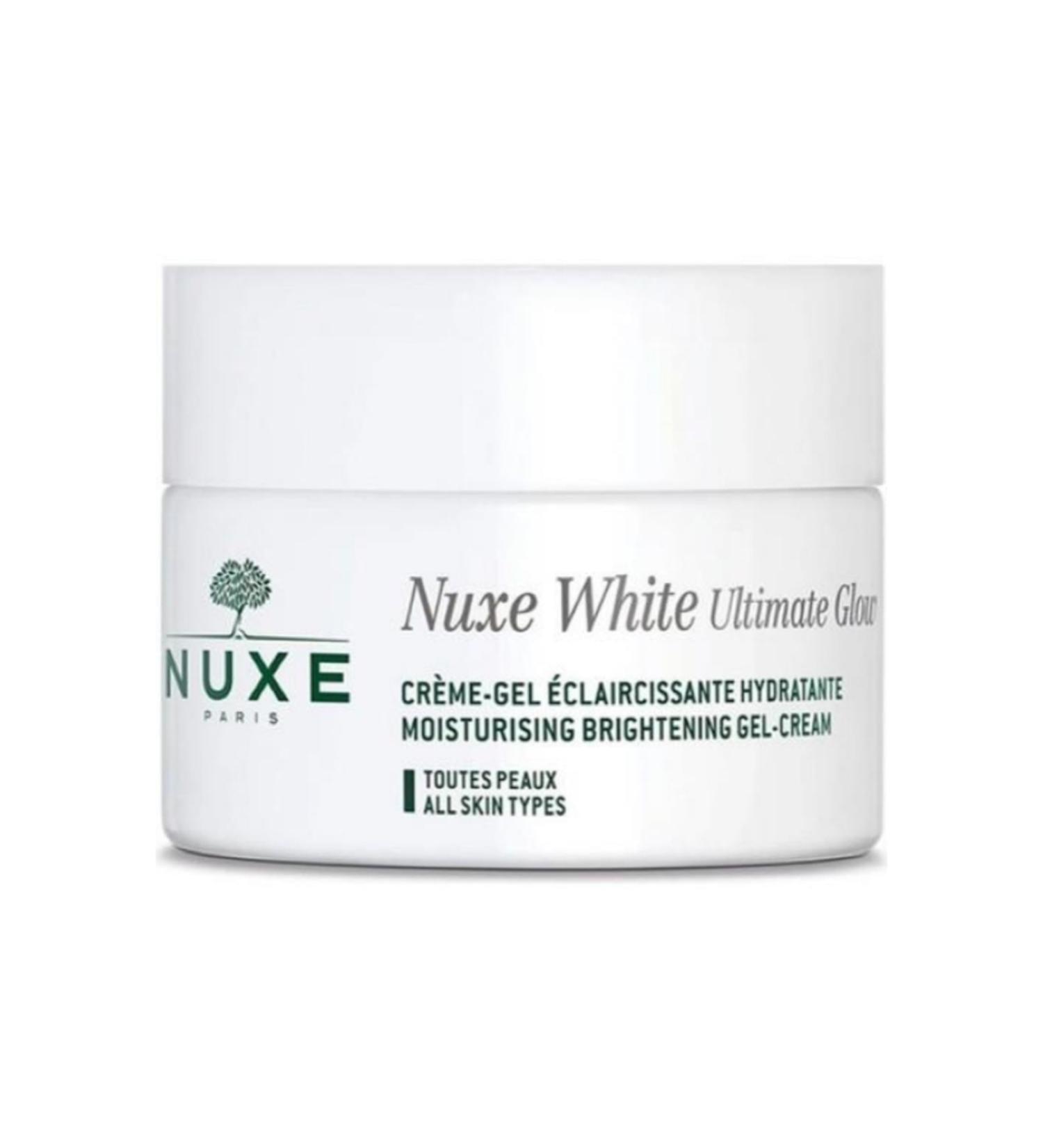 Nuxe White Ultimate Glow Mouisturizing Brightening Gel Cream 50 Ml (nux101)