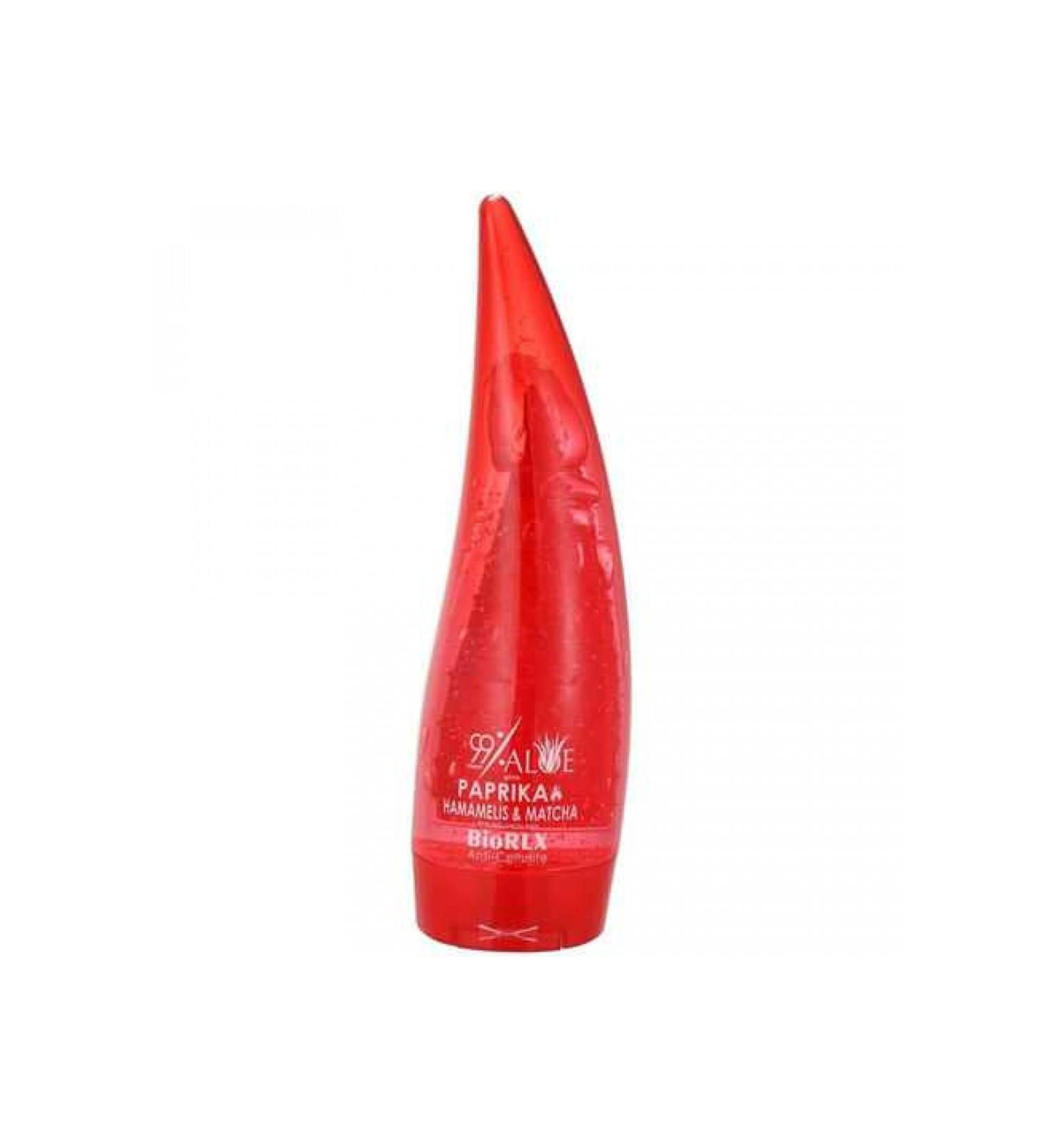 NEVSAL B orlx Aloe Paprika Witch Hazel & Matcha Anti-cellulite - Body Gel 250ml Red