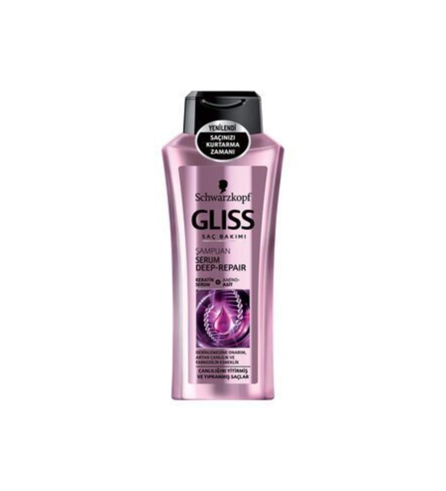 Gliss Serum Deep Repair Shampoo 360 ml