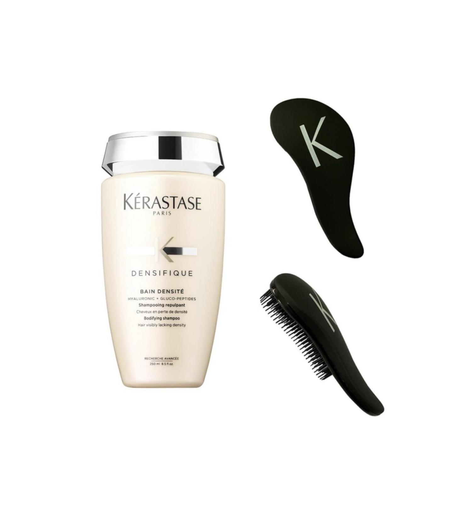 Kerastase Densifique Bain Densite Shampoo 250 ml And Black Comb