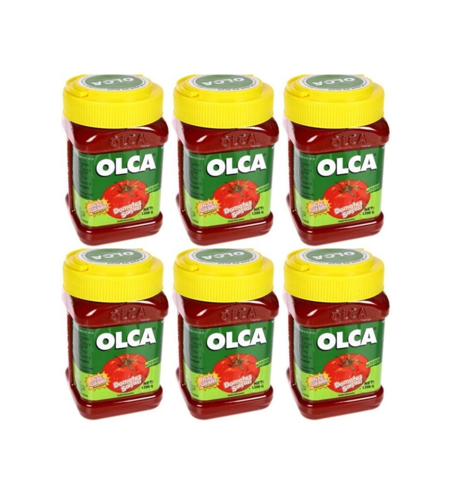 Olca Tomato Paste 1200 Gr X 6 Pieces