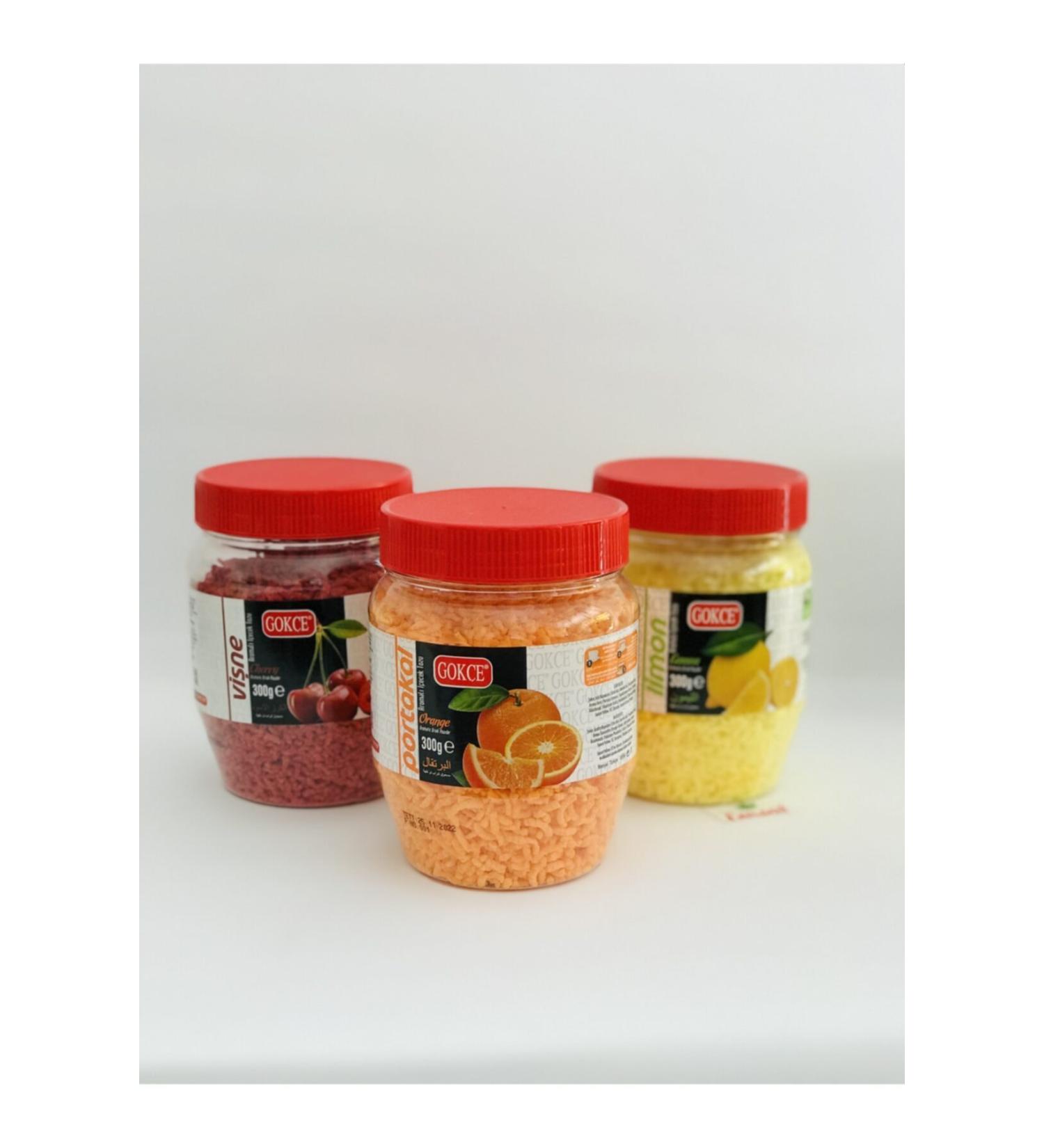 G K E ORALET Cherry Lemon Orange 300 gr 3 Pieces