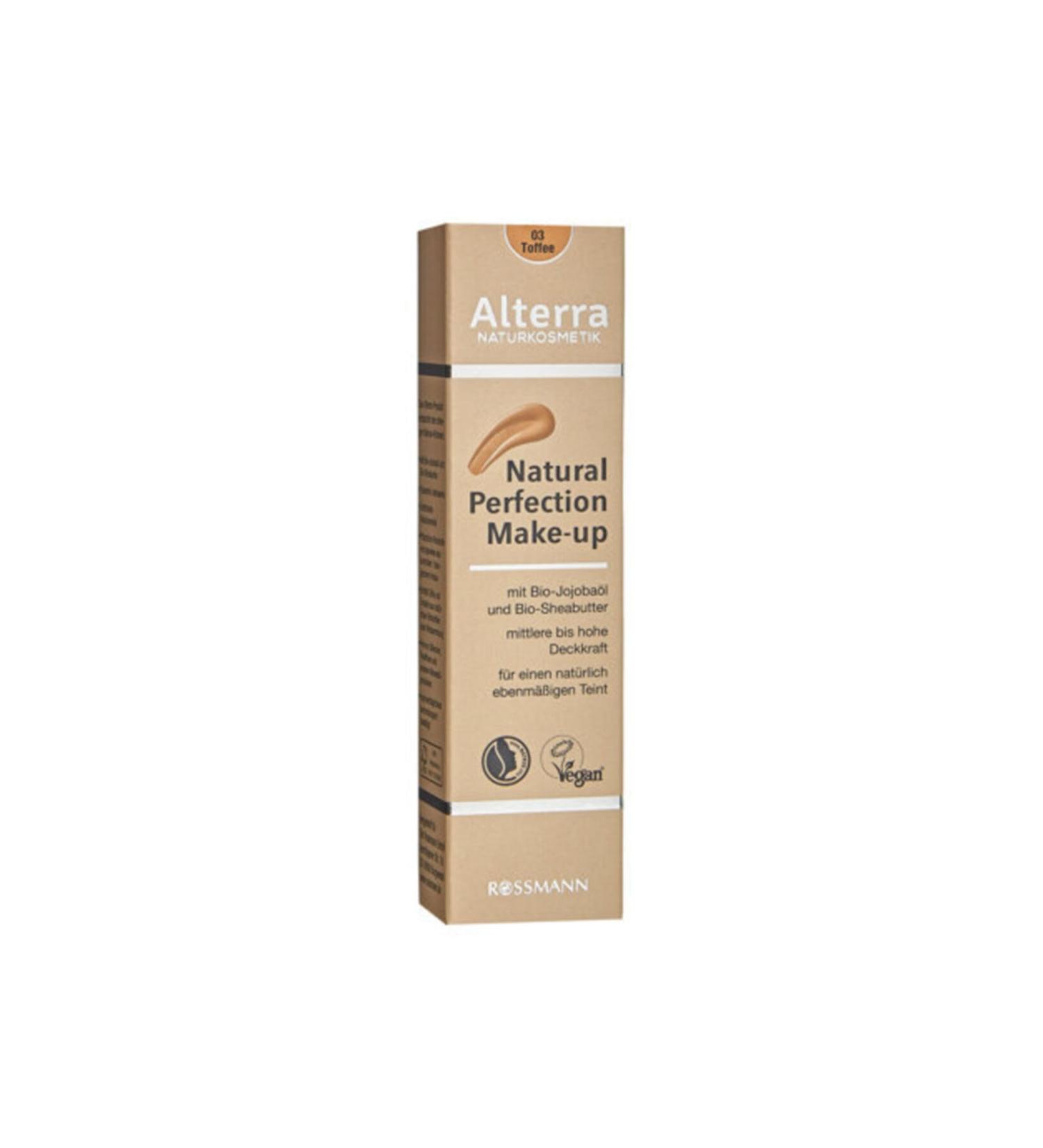 Alterra Alterra Concealer No: Toffee 02 Natural Perfection Make-up 30 Ml
