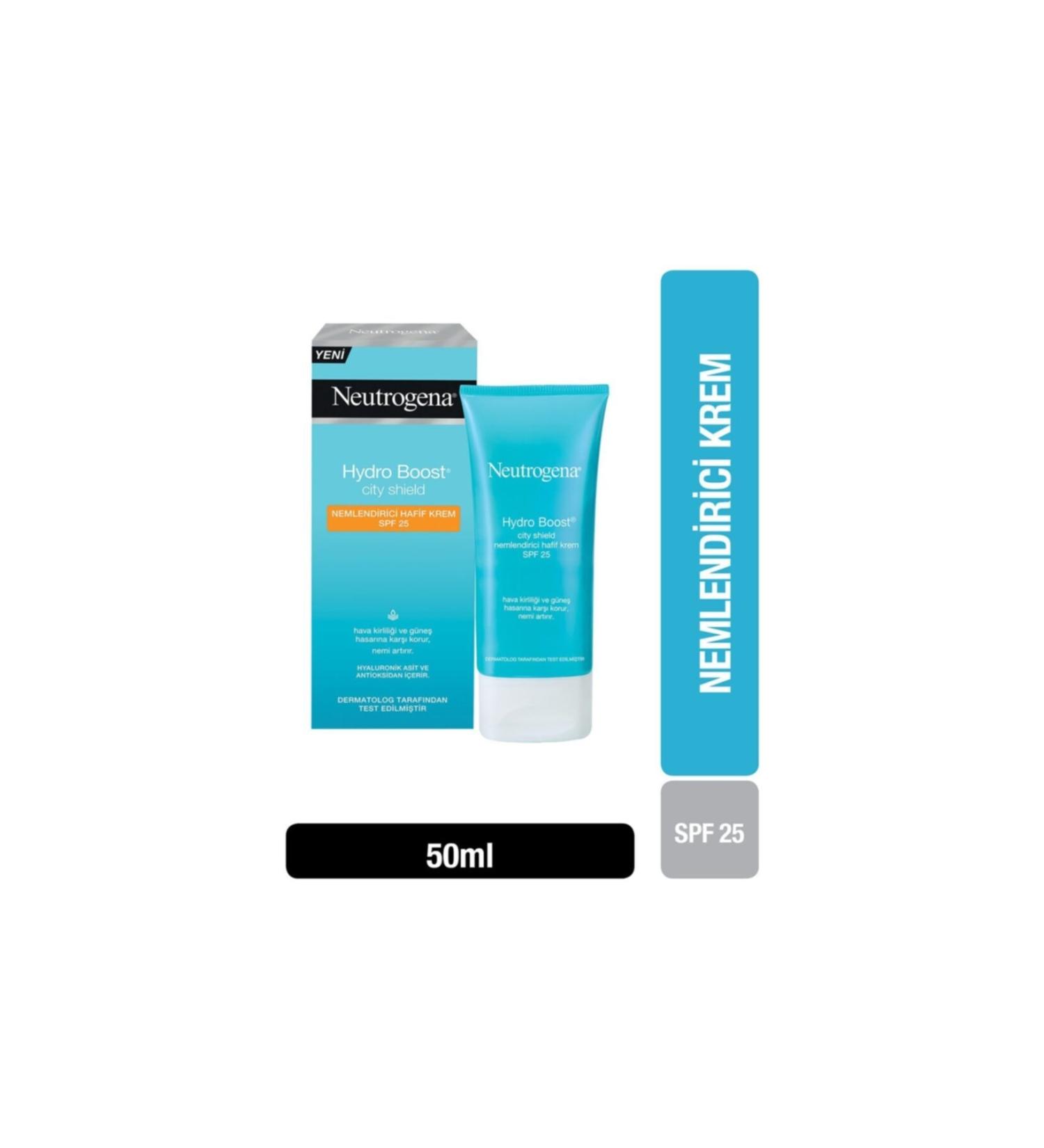 Neutrogena Ng Hydro Boost Moisturizing Light Cream Spf 25 50ml