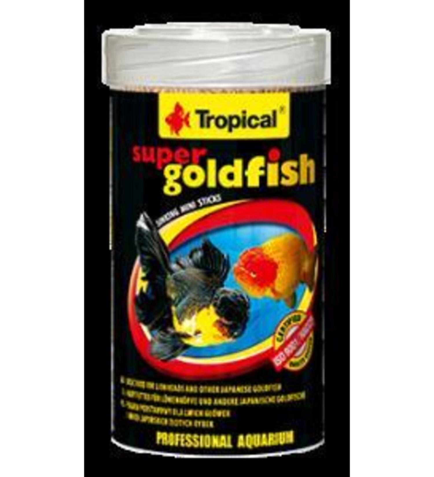 Tropical Super Mini Goldfish Sticks Mini Stick Fish Food for Goldfish 100 ml 60 gr