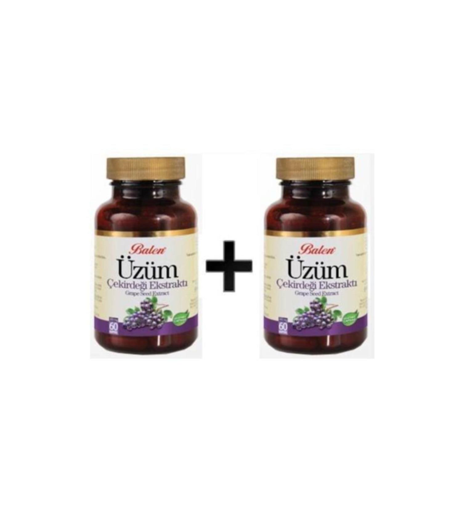 Balen Grape Seed Extract 2 Boxes / 60 Capsules