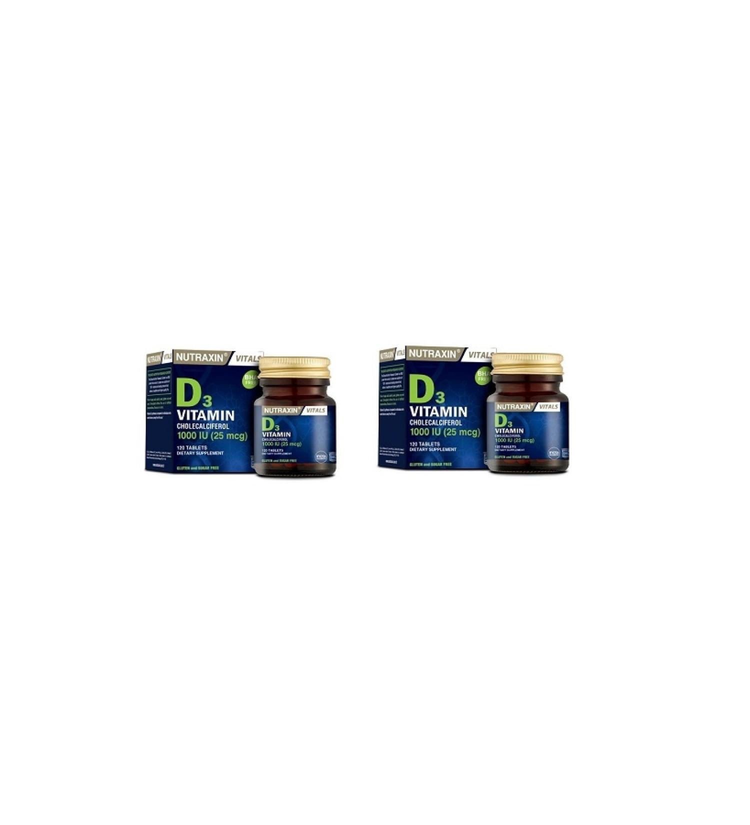 Nutraxin D3 Vitamin 1000iu*2