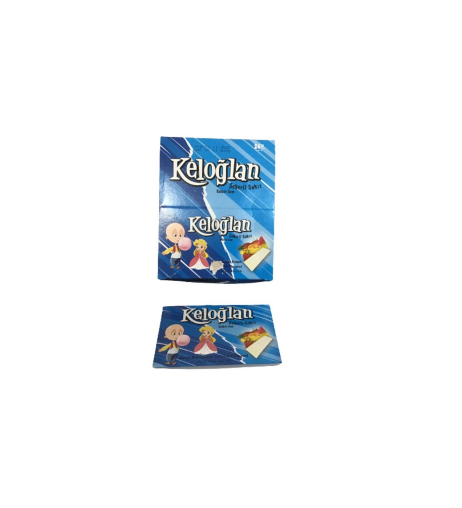 Kervan Kelo lan Leaf Sugared Gum (pack of 24 pieces)