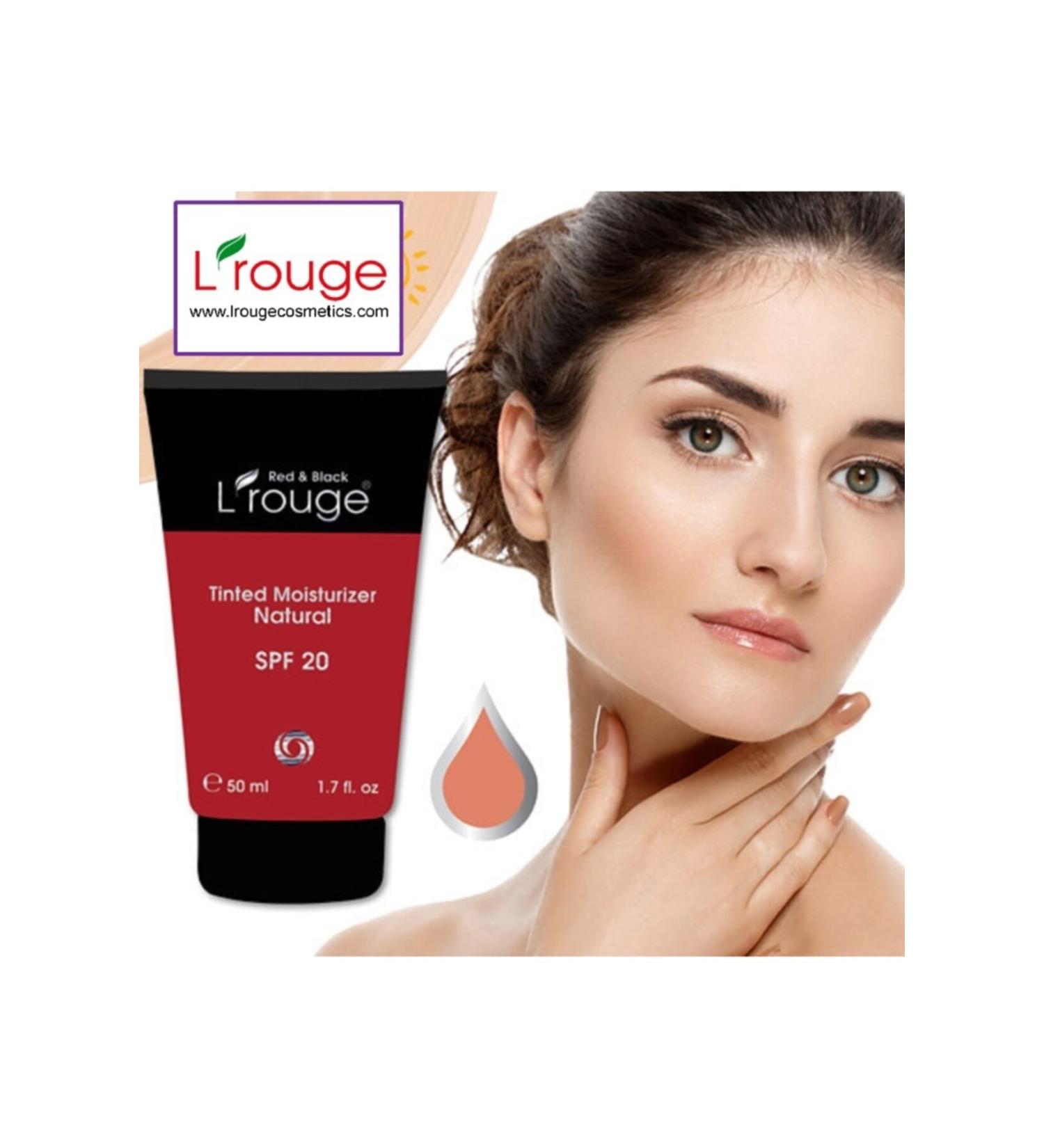 L'ROUGE L'rouge Red - Black Tinted Moisturizer Spf20 Natural - Buy Online on GoSupps.com