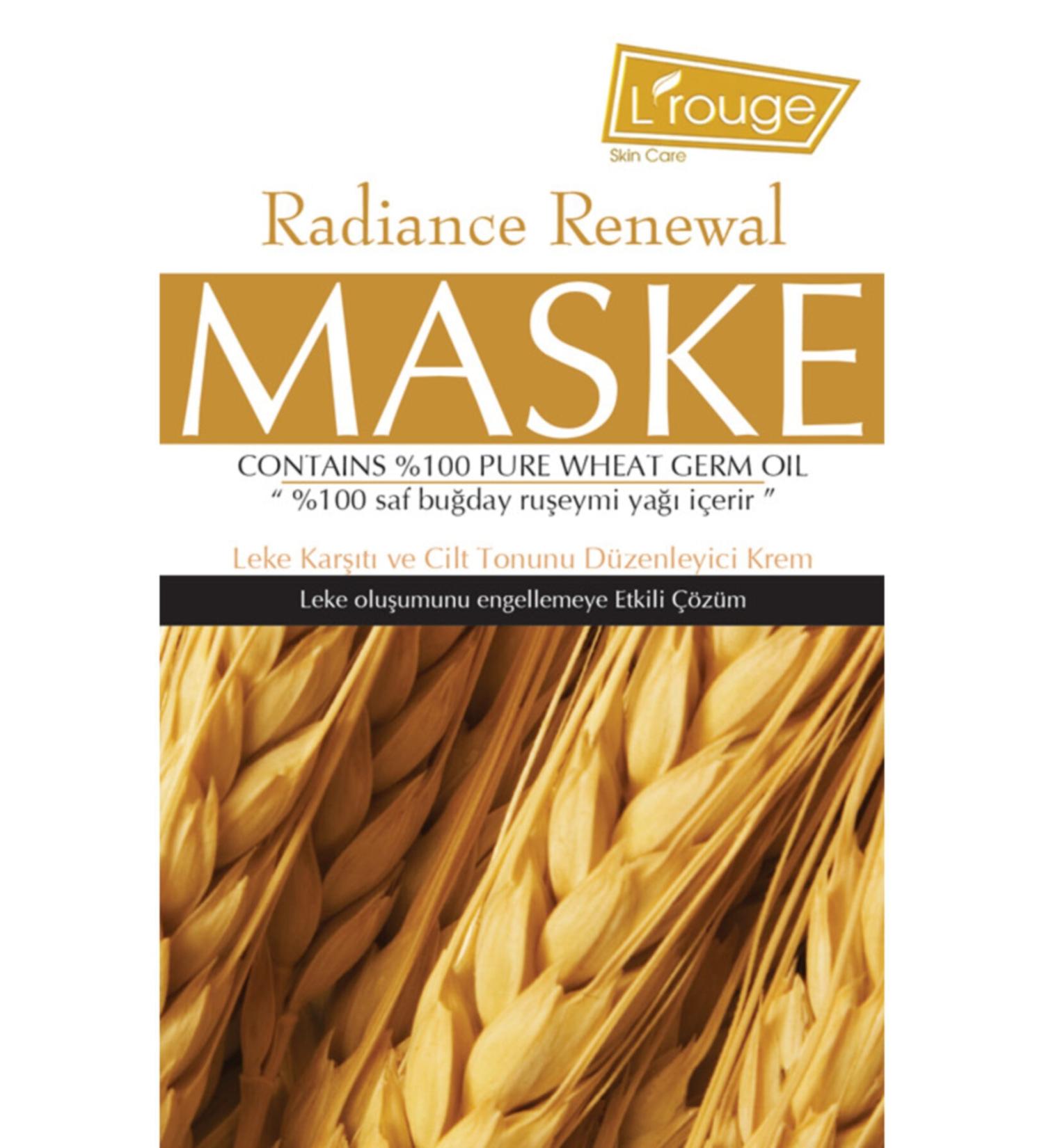 L'ROUGE Radiance Renewal Mask 6x15 ml