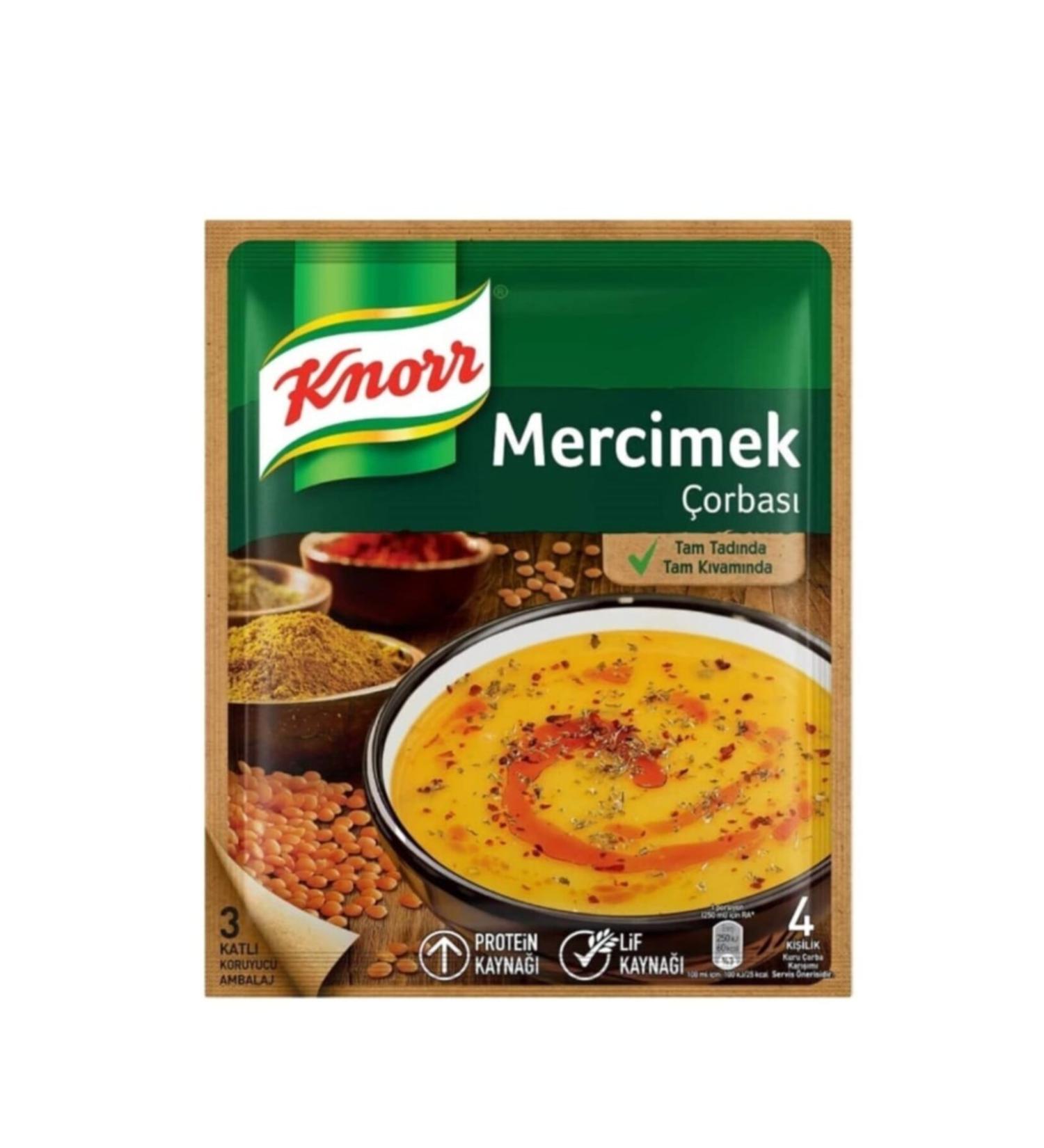 Knorr Lentil Soup 12 Pack 76 gr