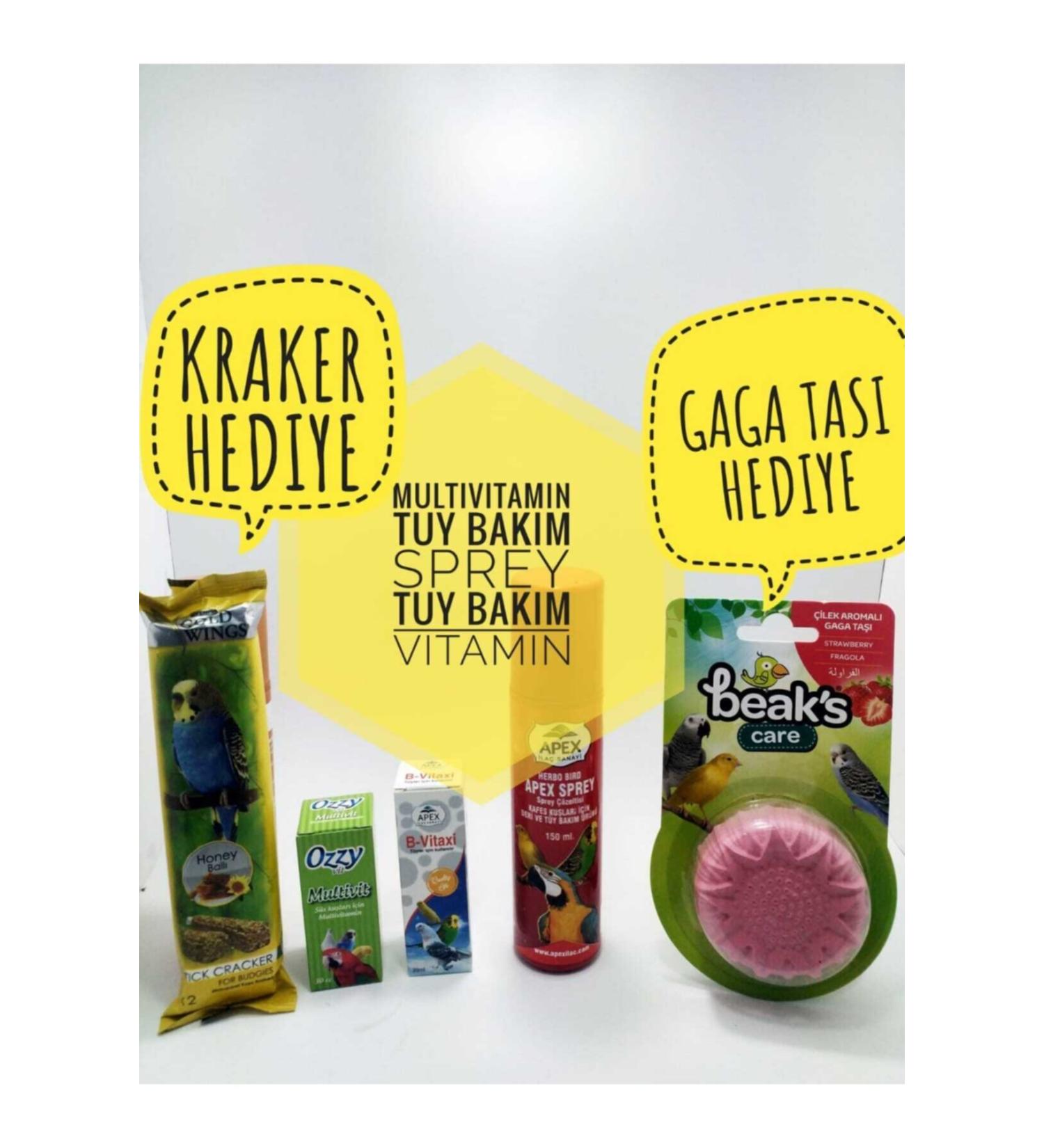 Ozzy Vitamin for Cage Birds | Care Spray | Anti-Falling