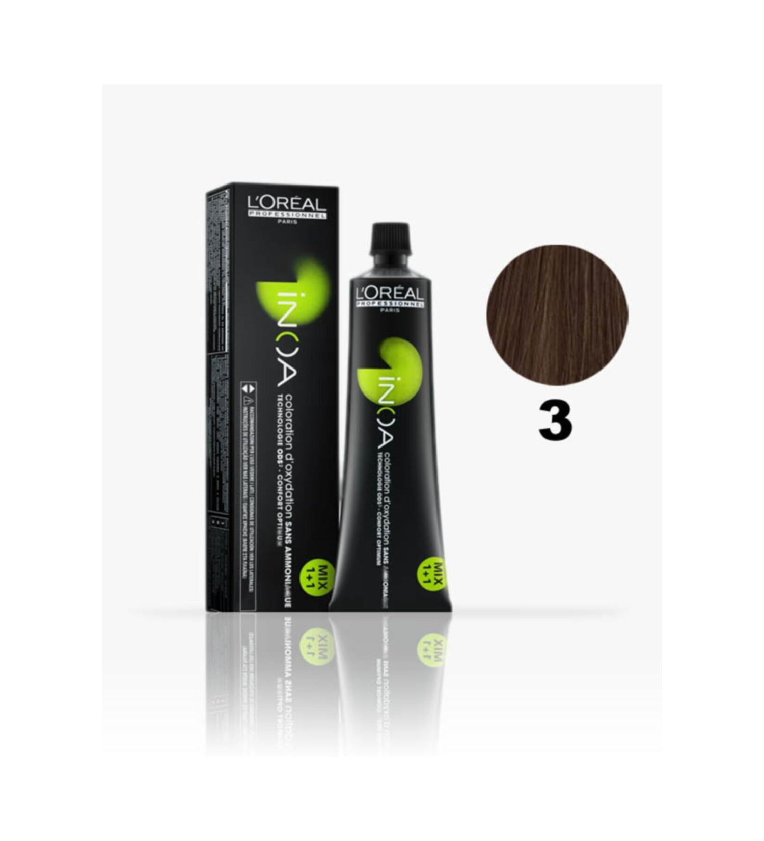 INOA Inoa Hair Dye No: 3 Dark Chestnut