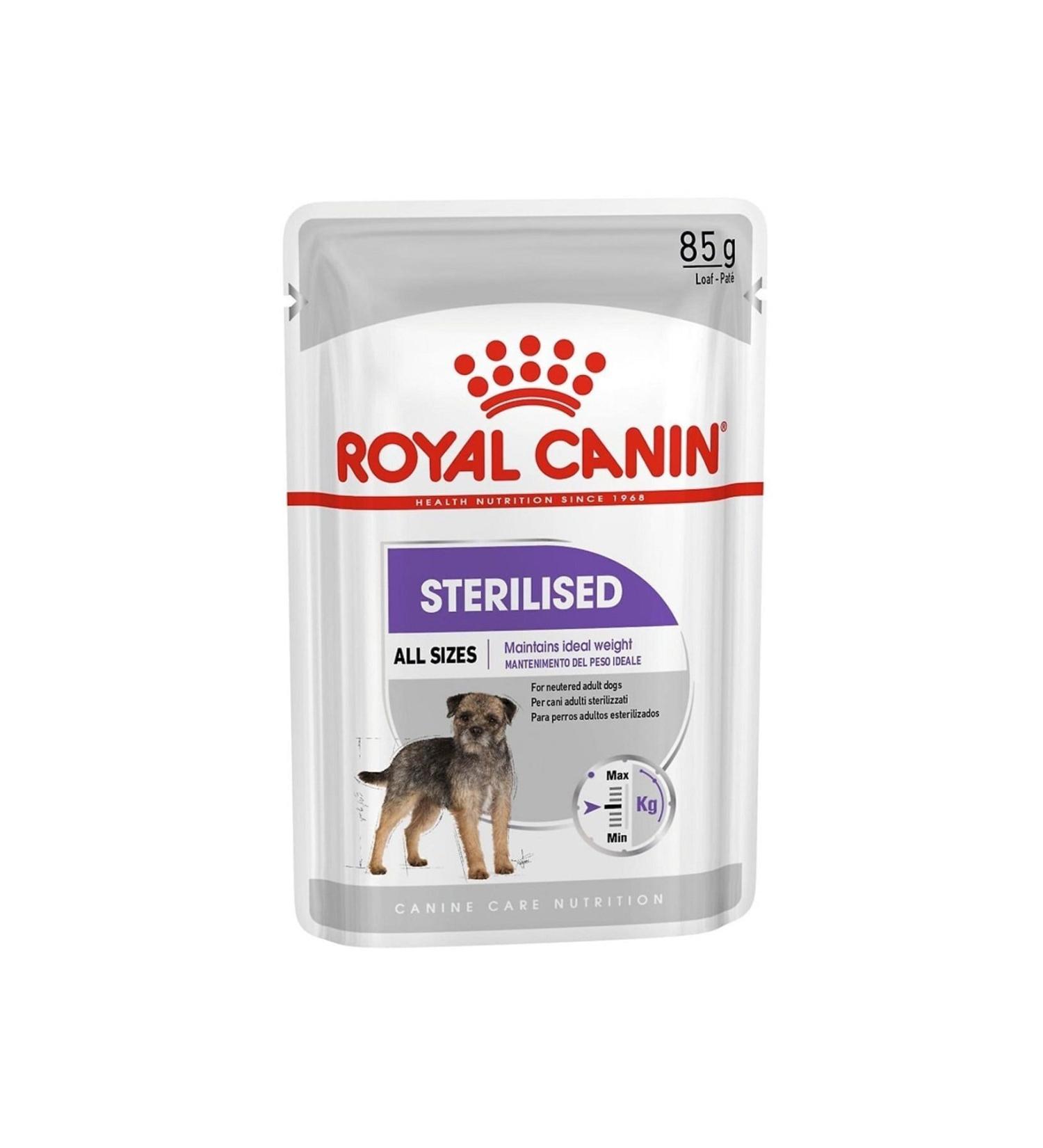 Royal Canin CCN Sterilized Canned Neutered Dog Food 85gr 5 Piece Set Idili