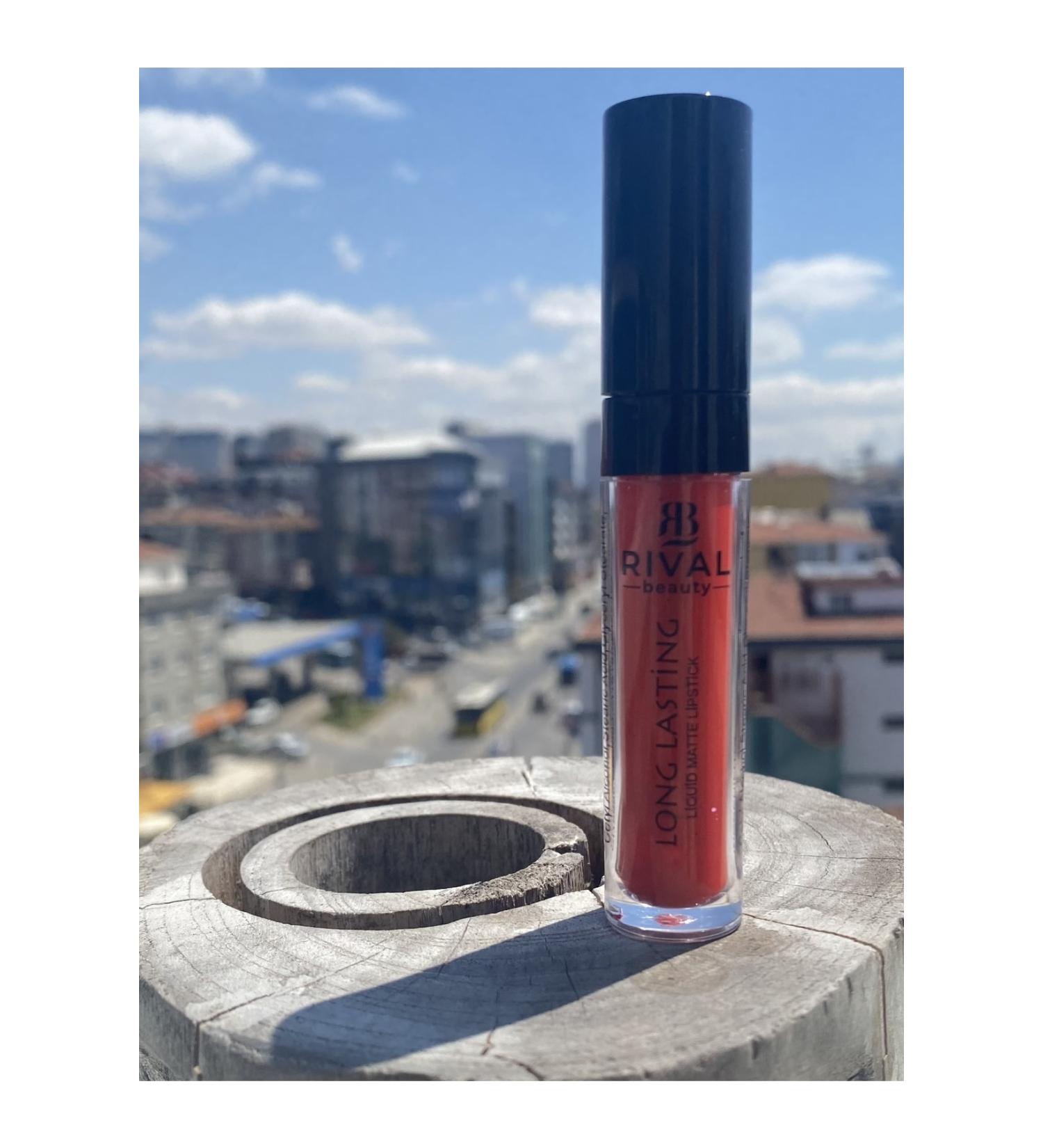 Rival Beauty Liquid Matte Plumping Lipstick Long Lasting No.1
