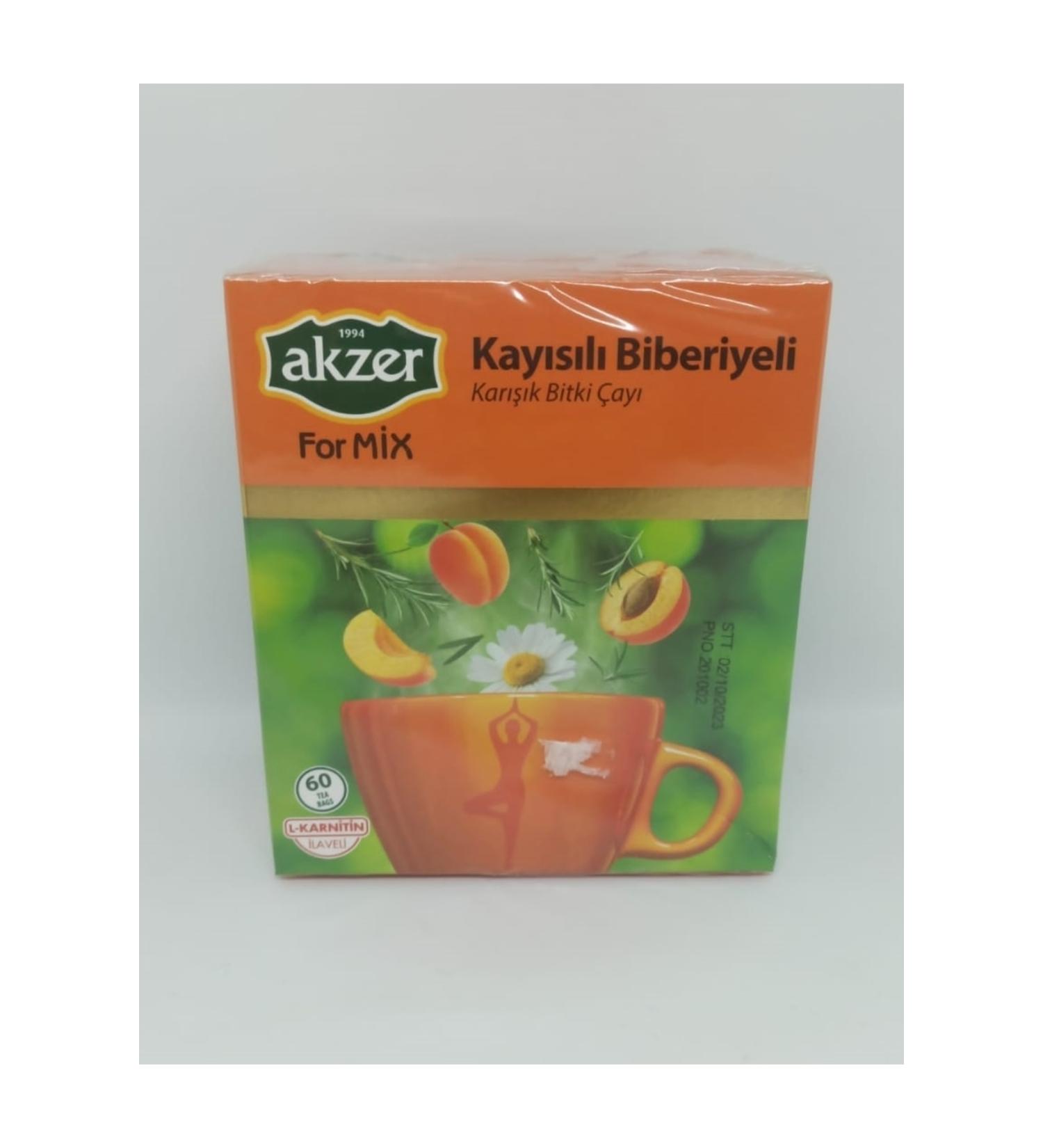 Akzer Apricot Rosemary Herbal Tea