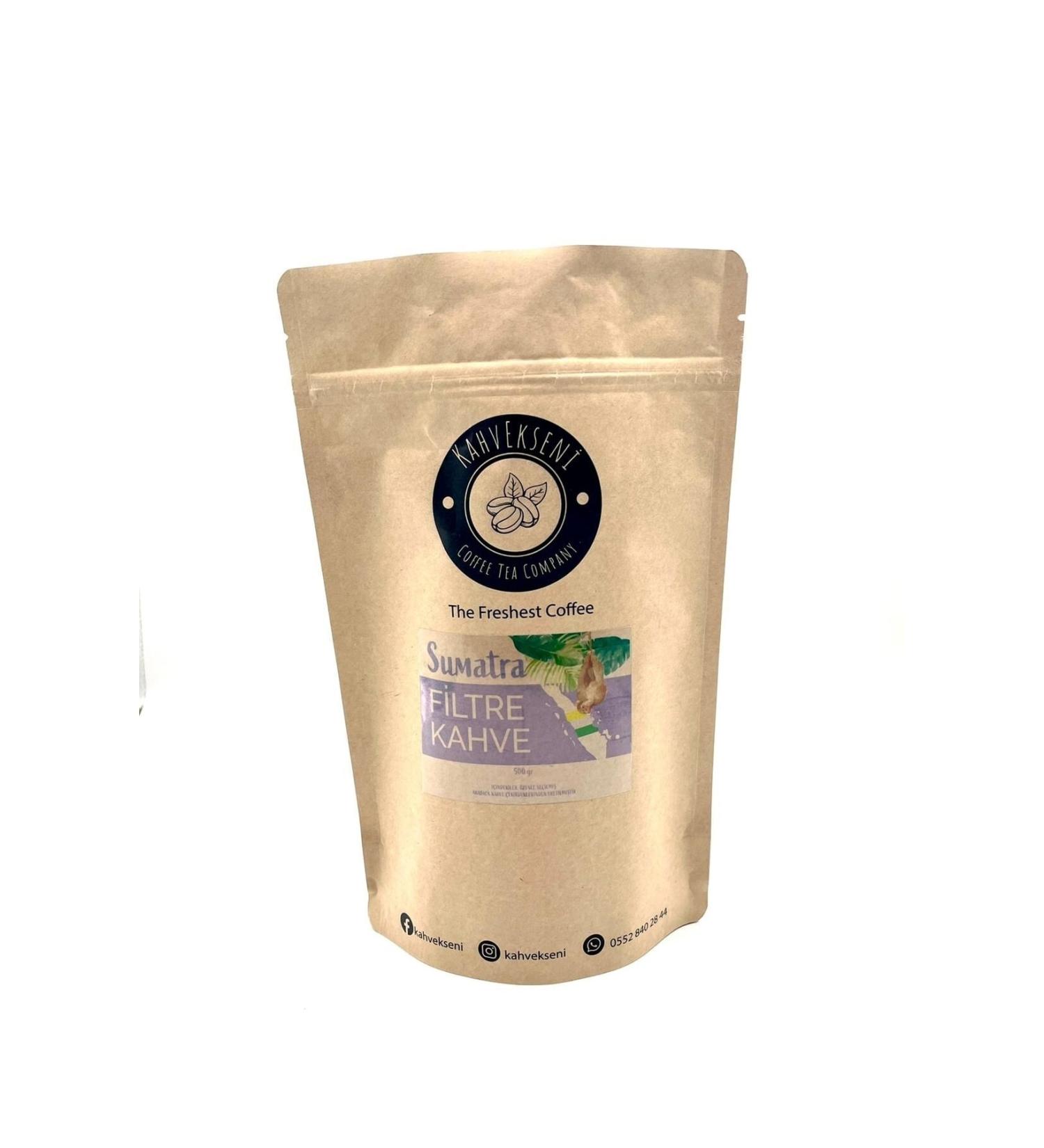 kahvekseni Sumatra Filter Coffee (500 Gr.)