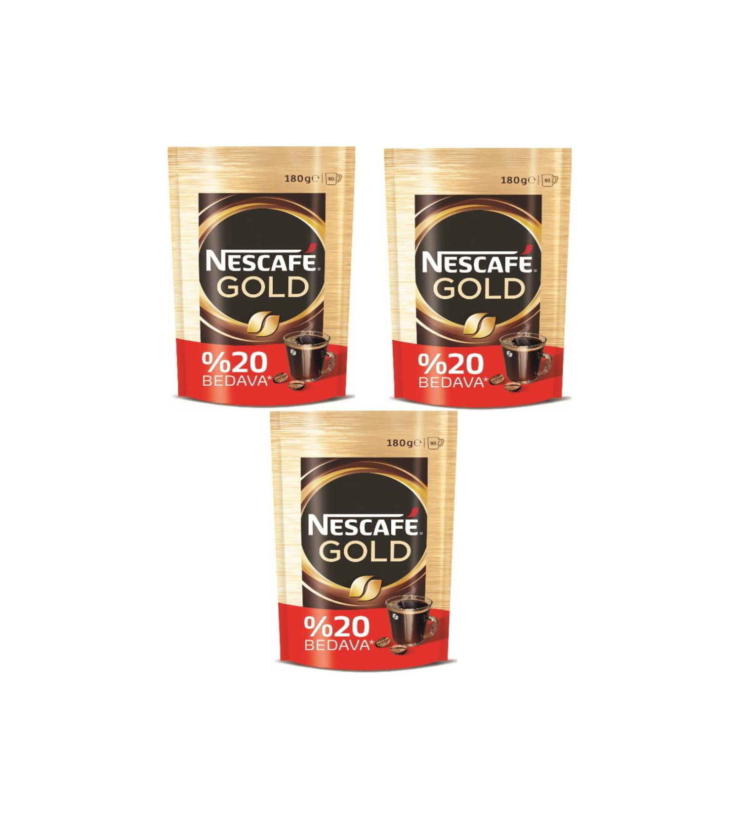 Nescafe Gold 180 Gr Set of 3