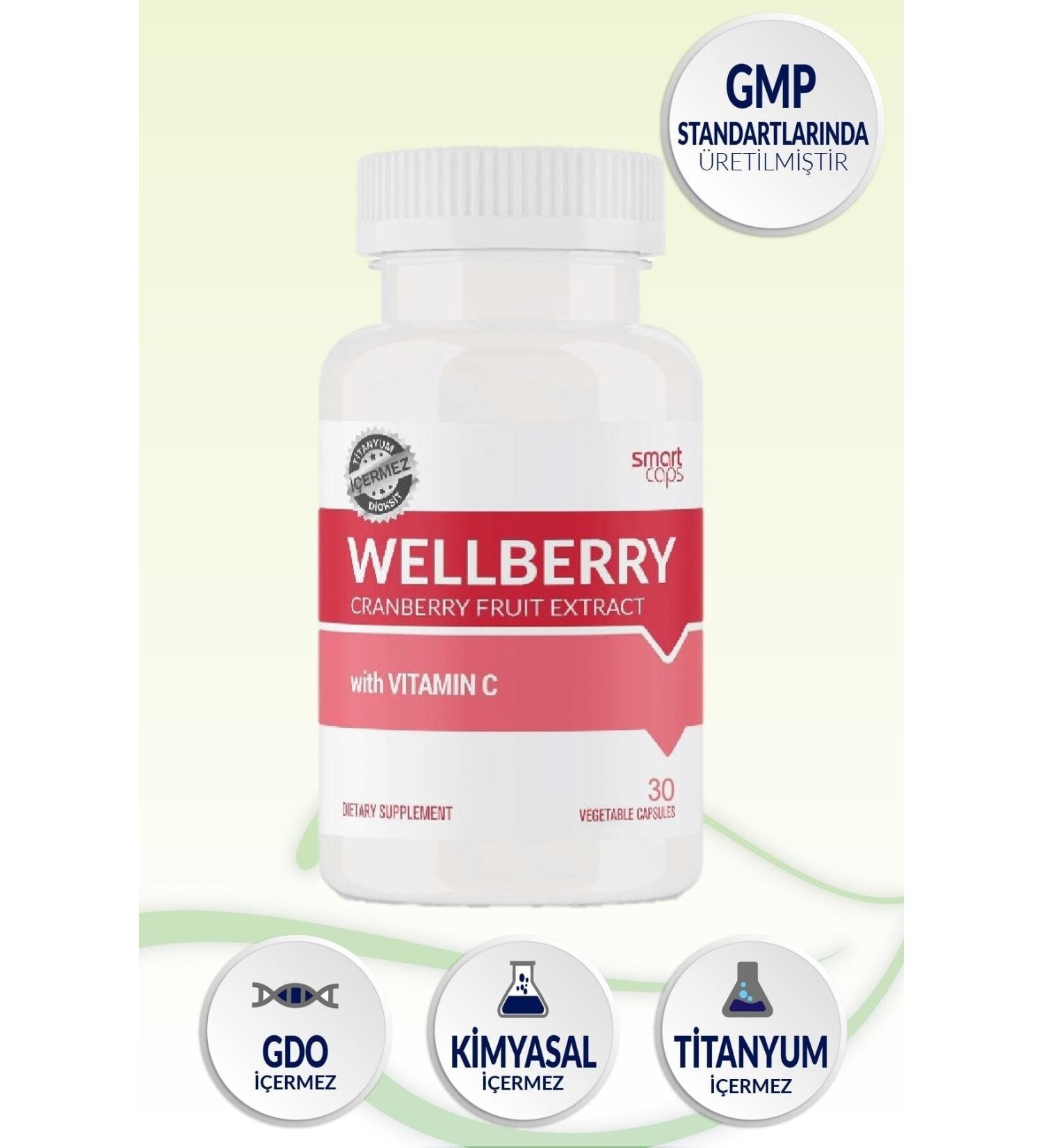Smartcaps Wellberry 30 Herbal Capsules