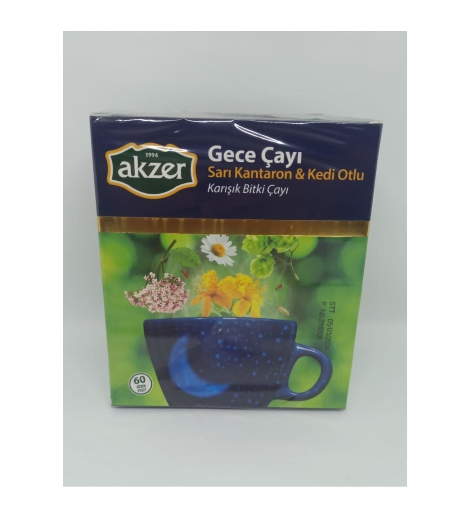 Akzer Night Tea with St. John's Wort and Catnip
