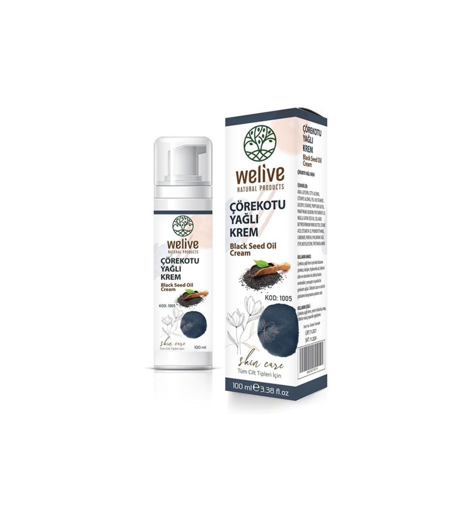Welive Black Cumin Oil Cream 100 Ml
