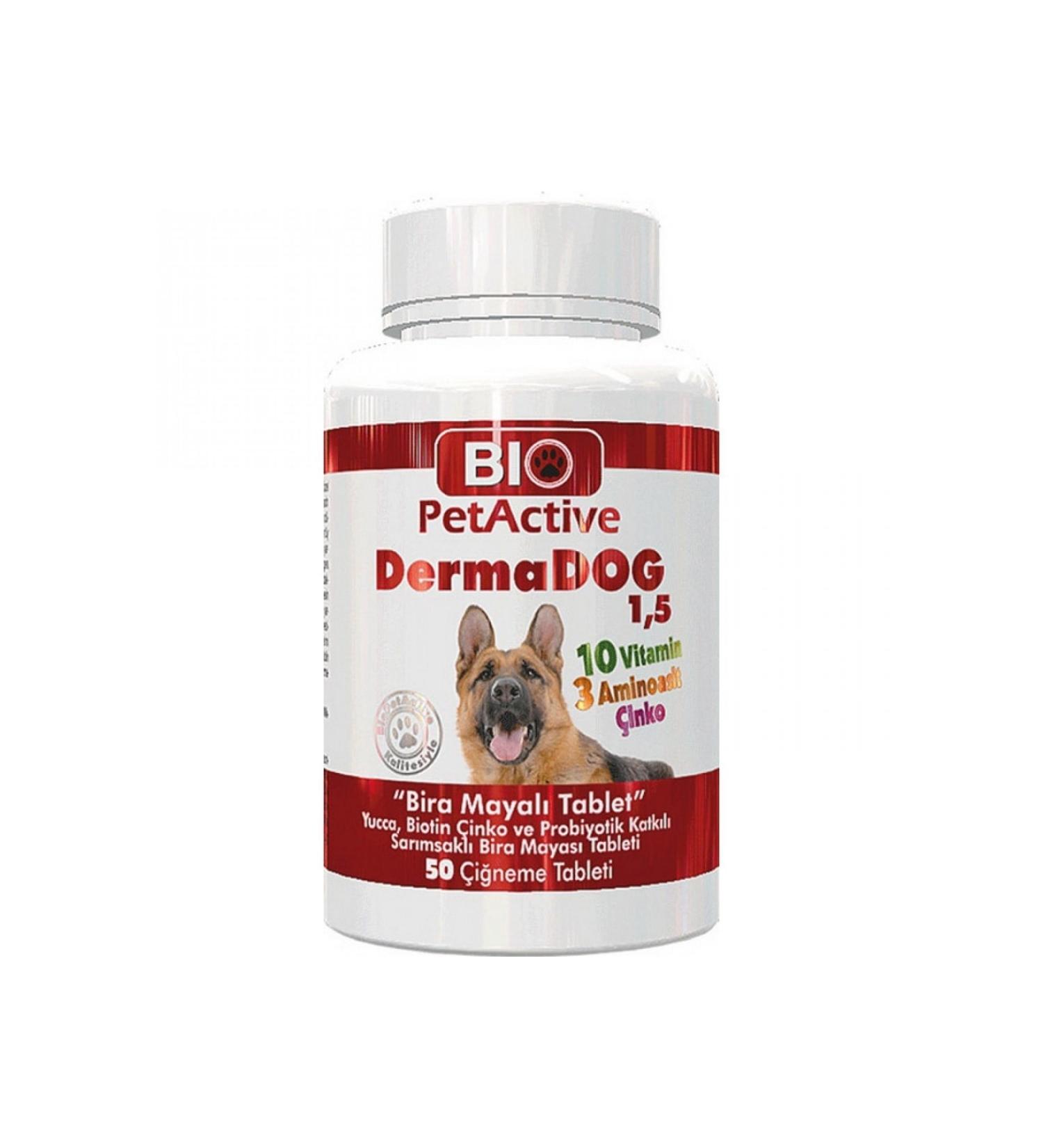 TREND Dermadog 1.5 50 Chewable Tablets
