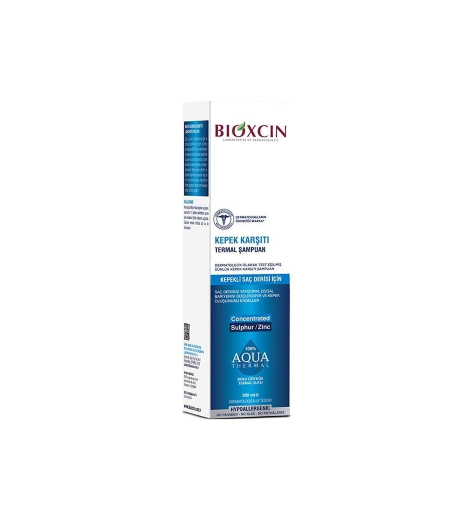 Bioxcin Aquathermal Dandruff Shampoo 300 Ml