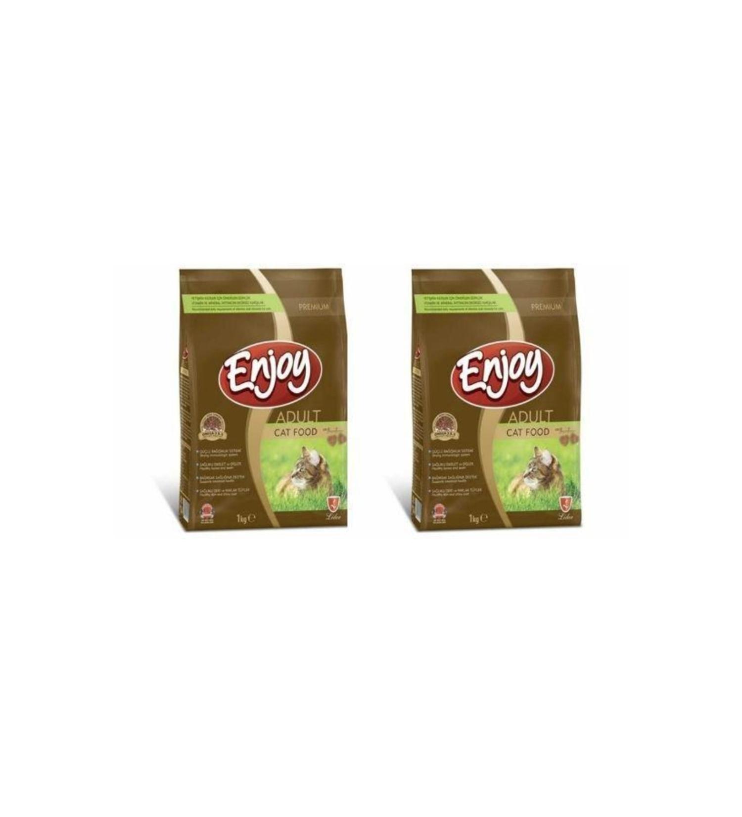 Enjoy Chicken Cat Food 1 Kg 2 Pieces